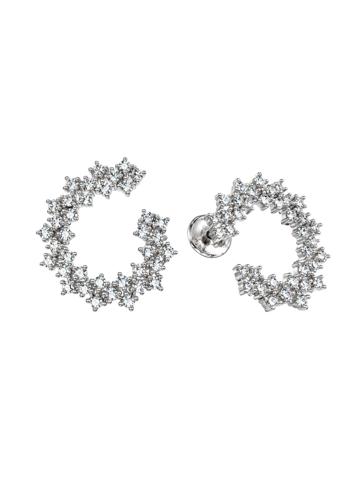 Diamond Stud Earrings for Women, CZ Jewellery Sets