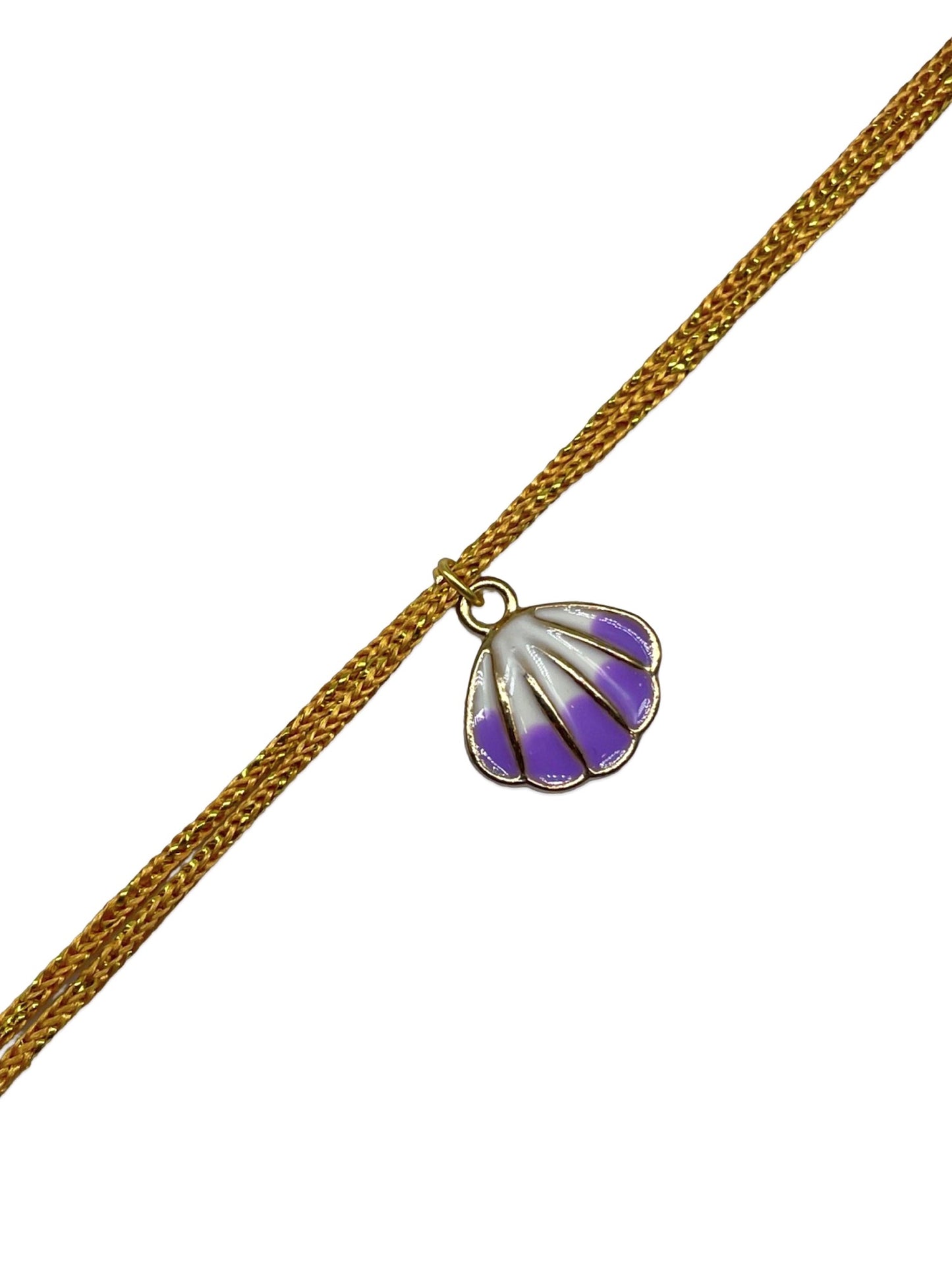 Sea Shell Charm Rakhi Lumba