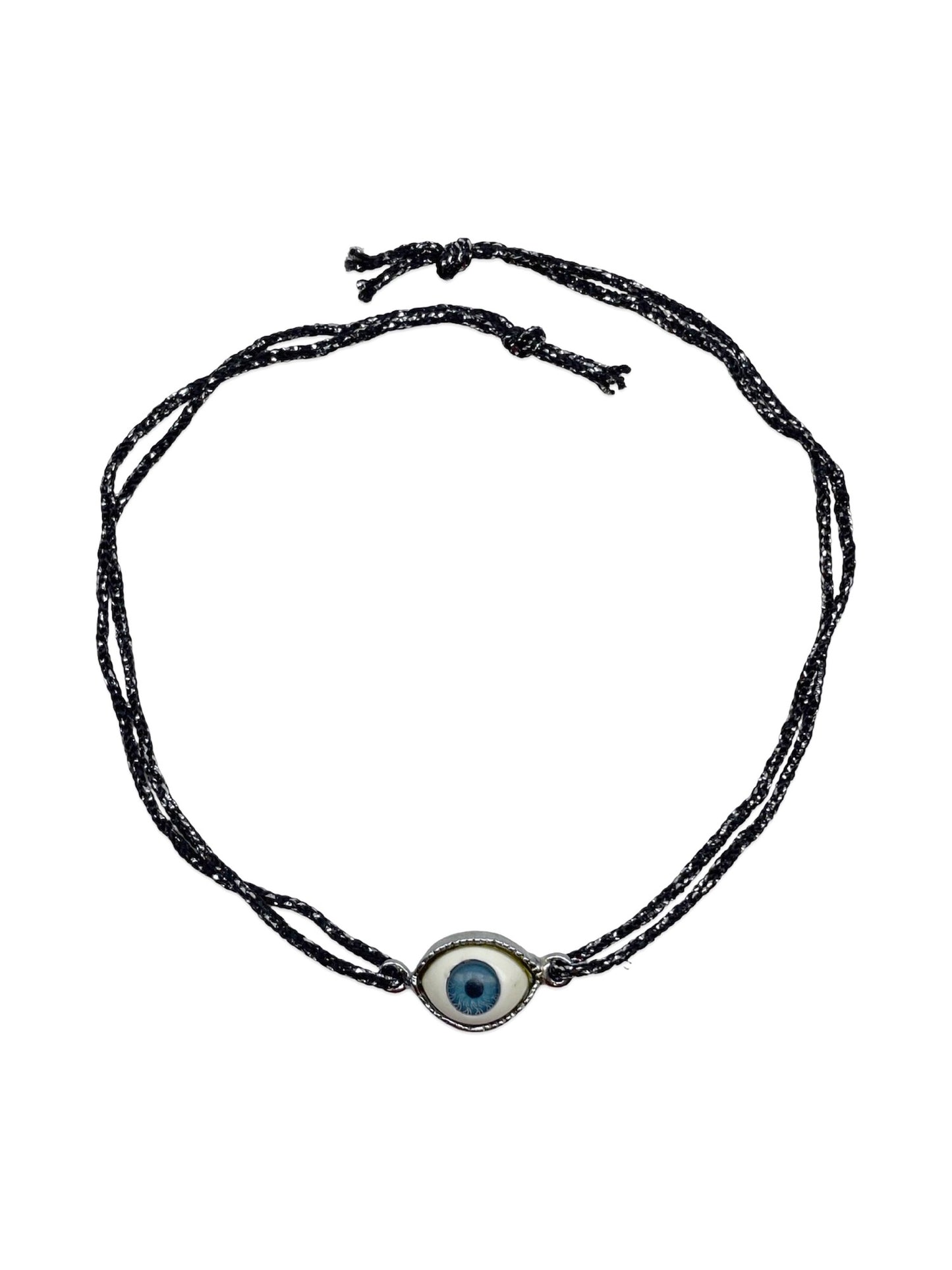 Oval Shape Evil Eye Charm Rakhi Lumba