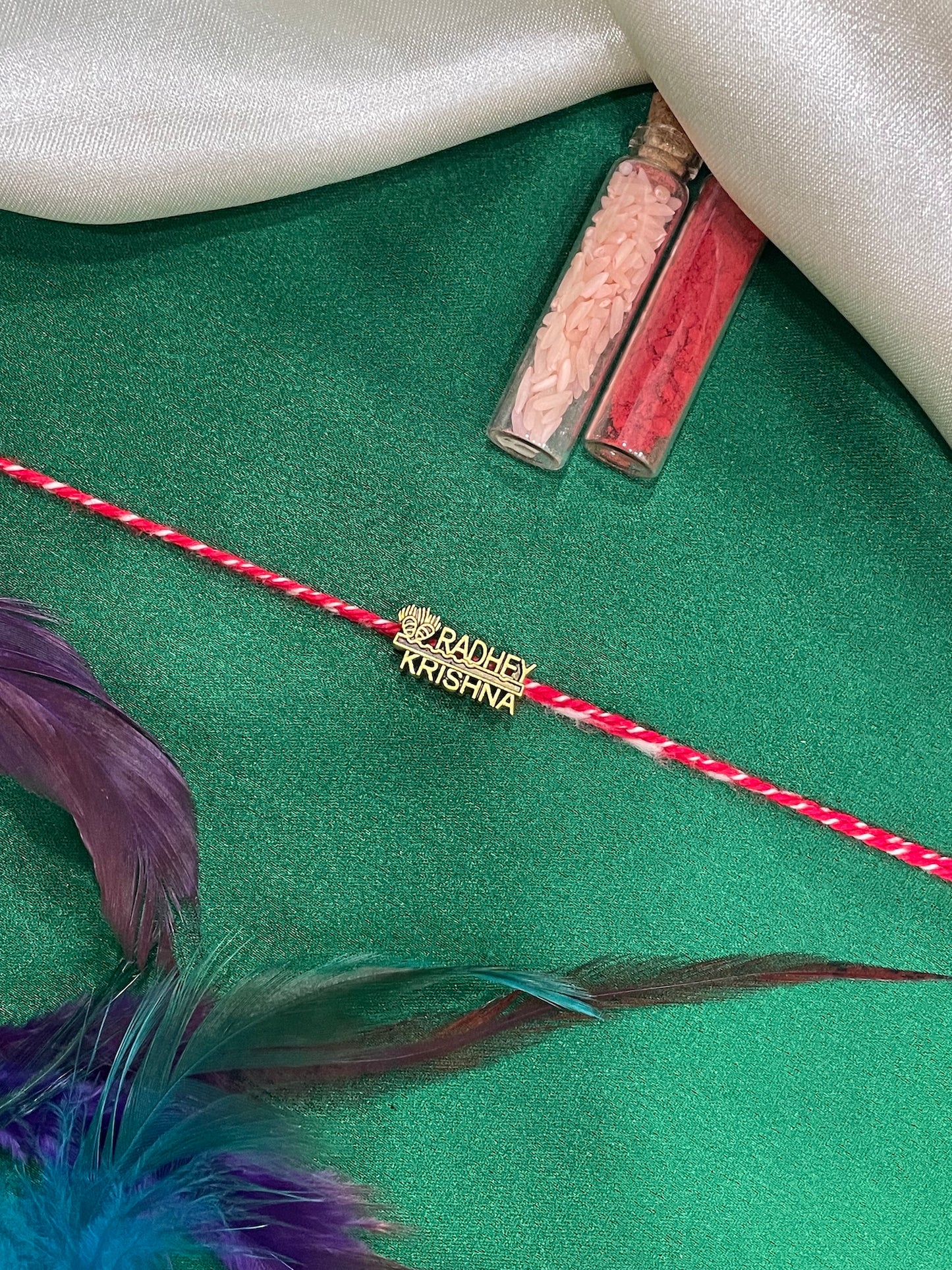 "RADHEY KRISHNA" Name Rakhi Lumba