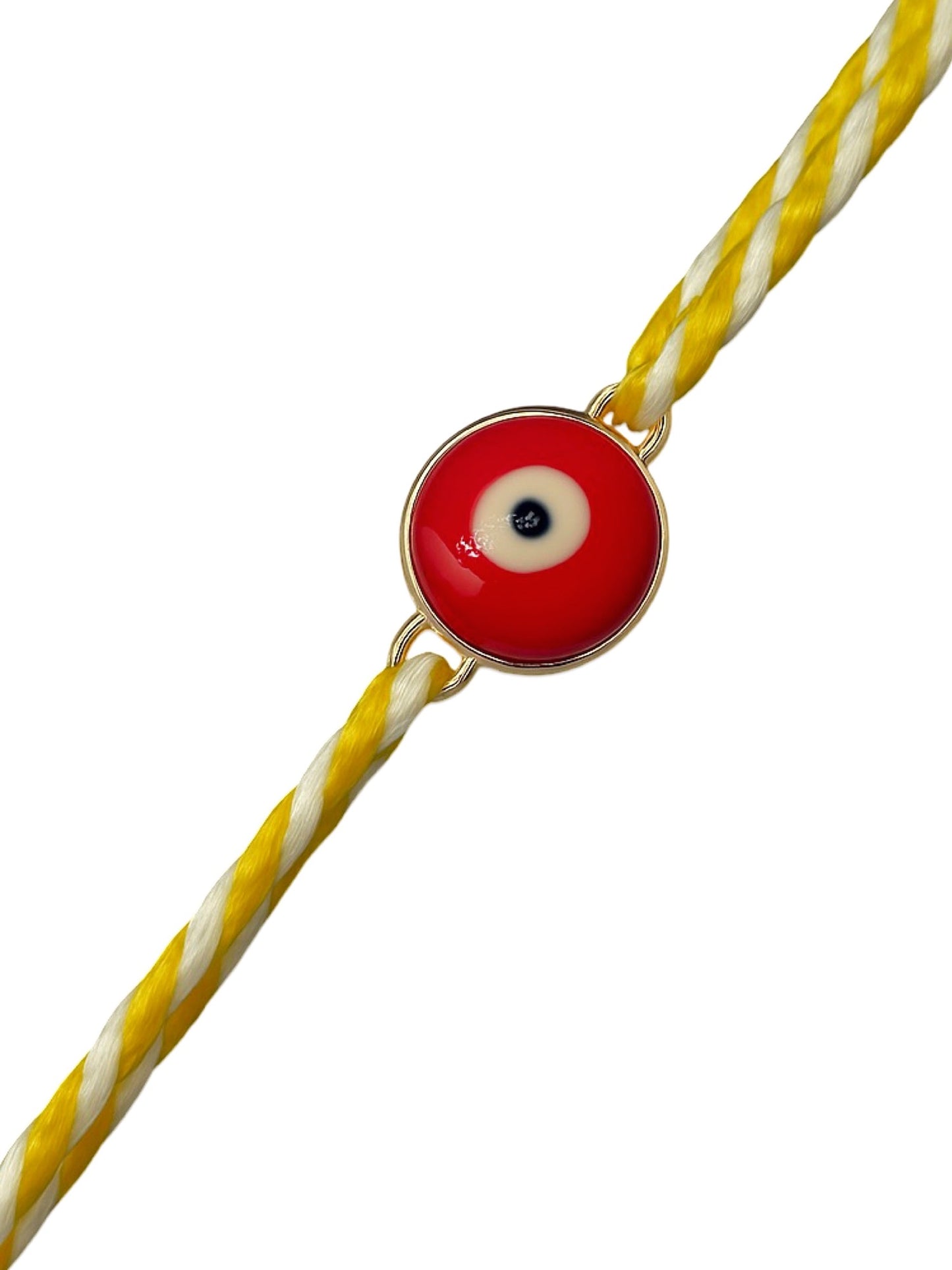 Red Evil Eye Charm Rakhi Lumba