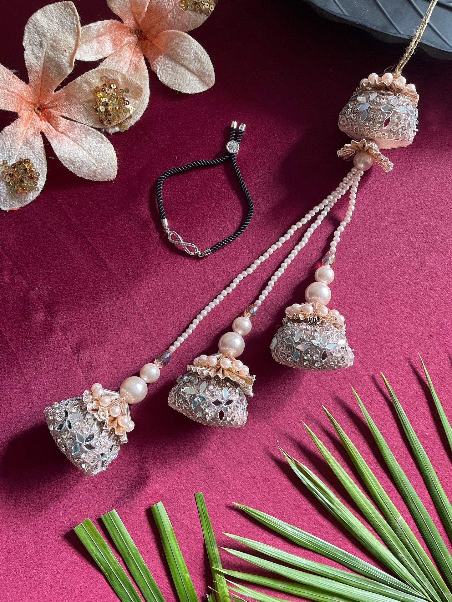 (Set of 2) Infinity/Tassel Lumba Rakhi