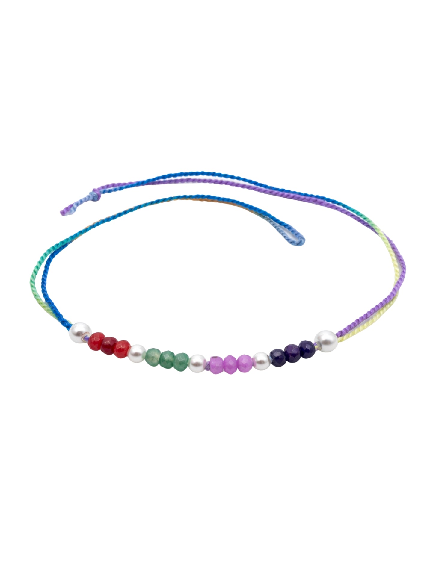 Beaded Pearl Rakhi Bracelet for Bhai Bhaiya Bro