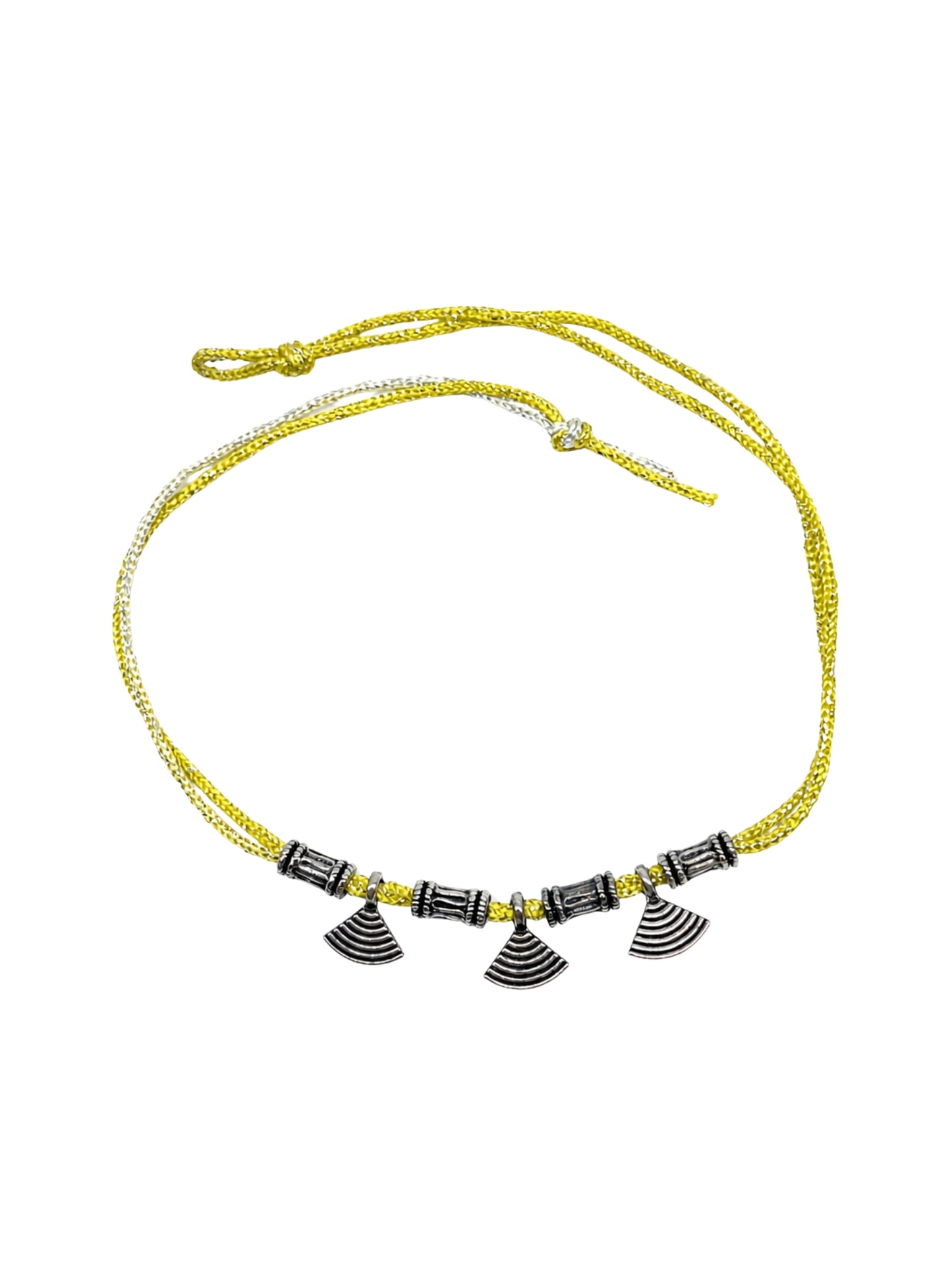 Oxidized Tribal Boho Charm Rakhi Bracelet For Bhai Bro