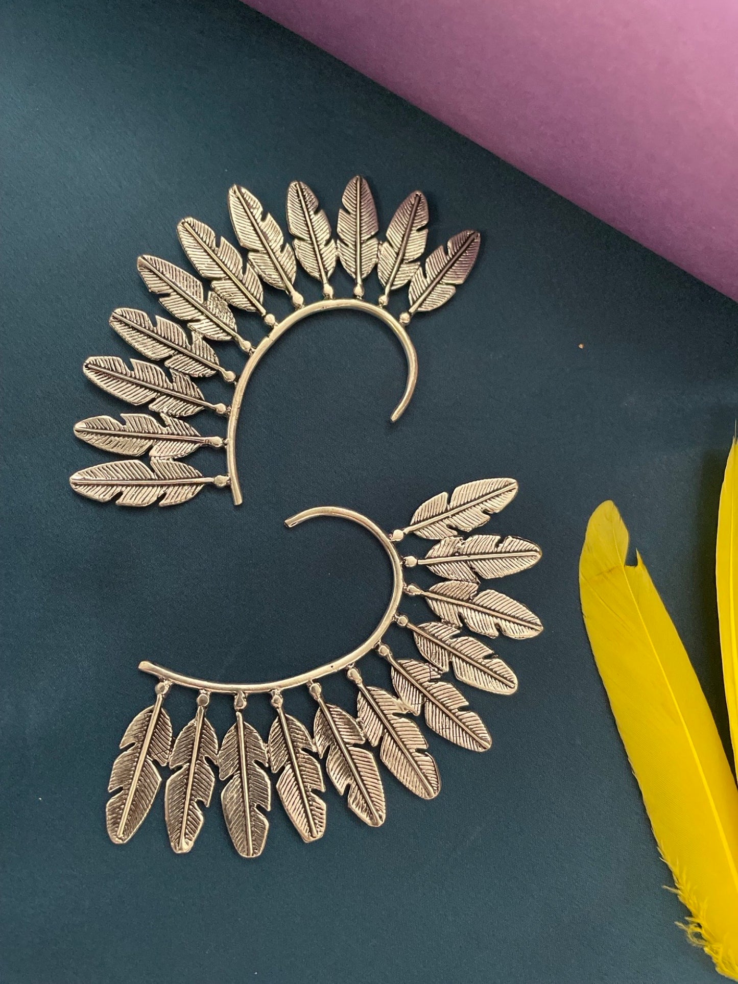 Feather Design Earcuff