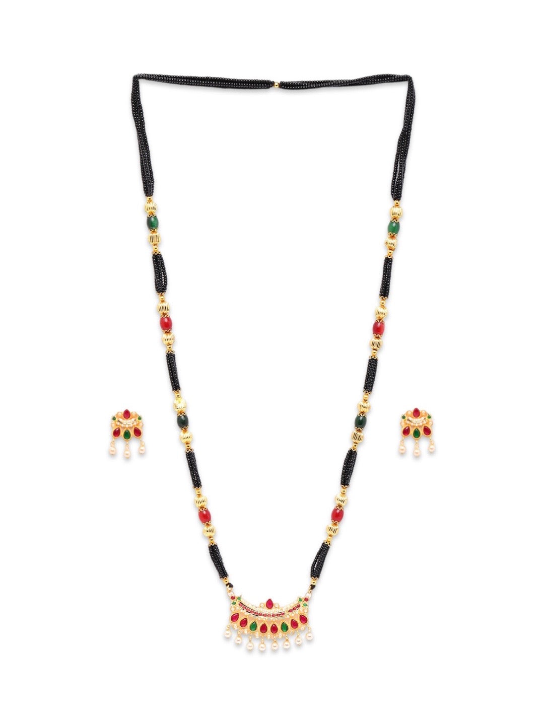 Mangalsutra with Earrings for Wedding