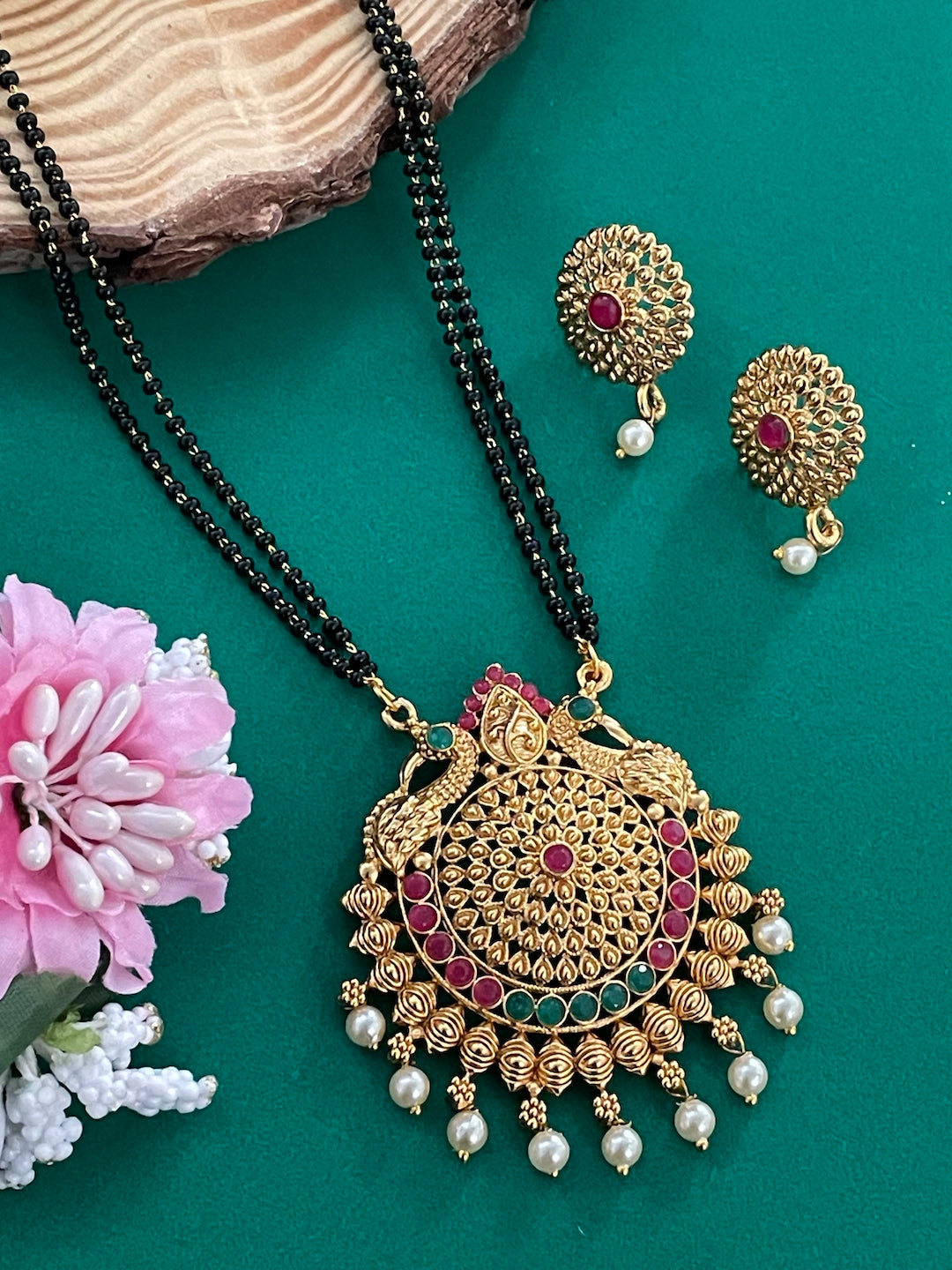 Traditional Long Mangalsutra Set