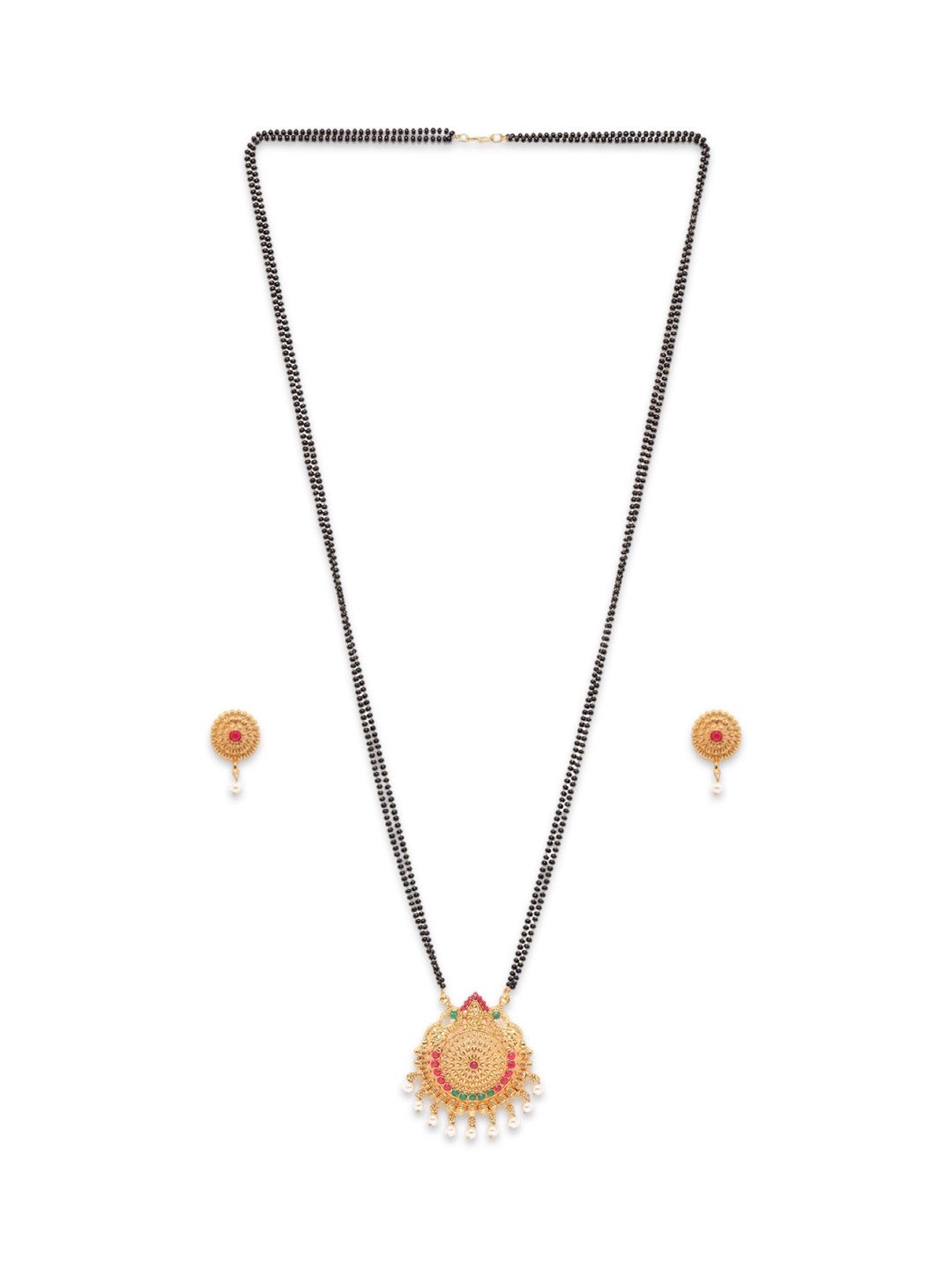 Mangalsutra with Earrings for Wedding