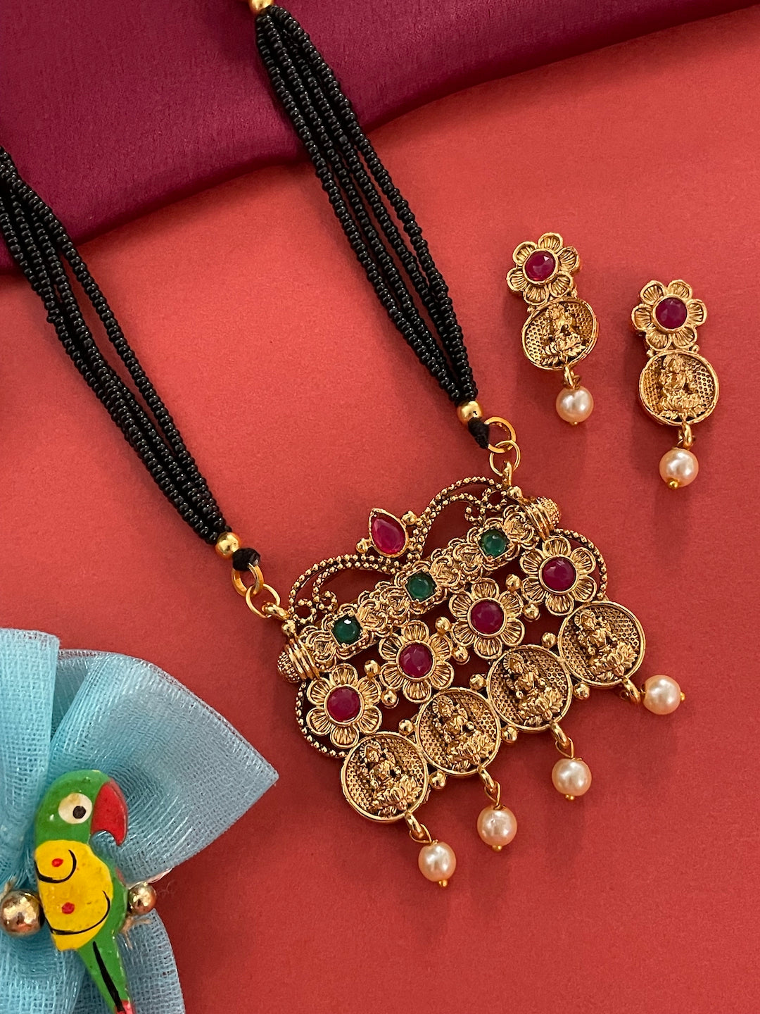 Traditional Long Mangalsutra Set
