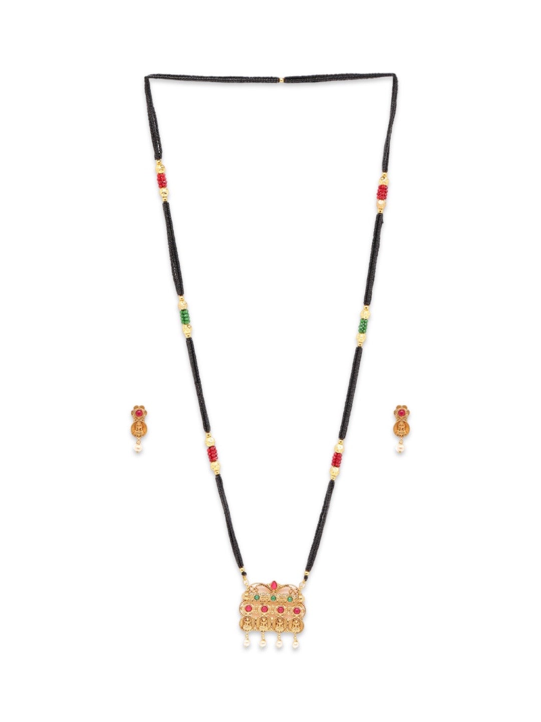 Mangalsutra with Earrings for Wedding