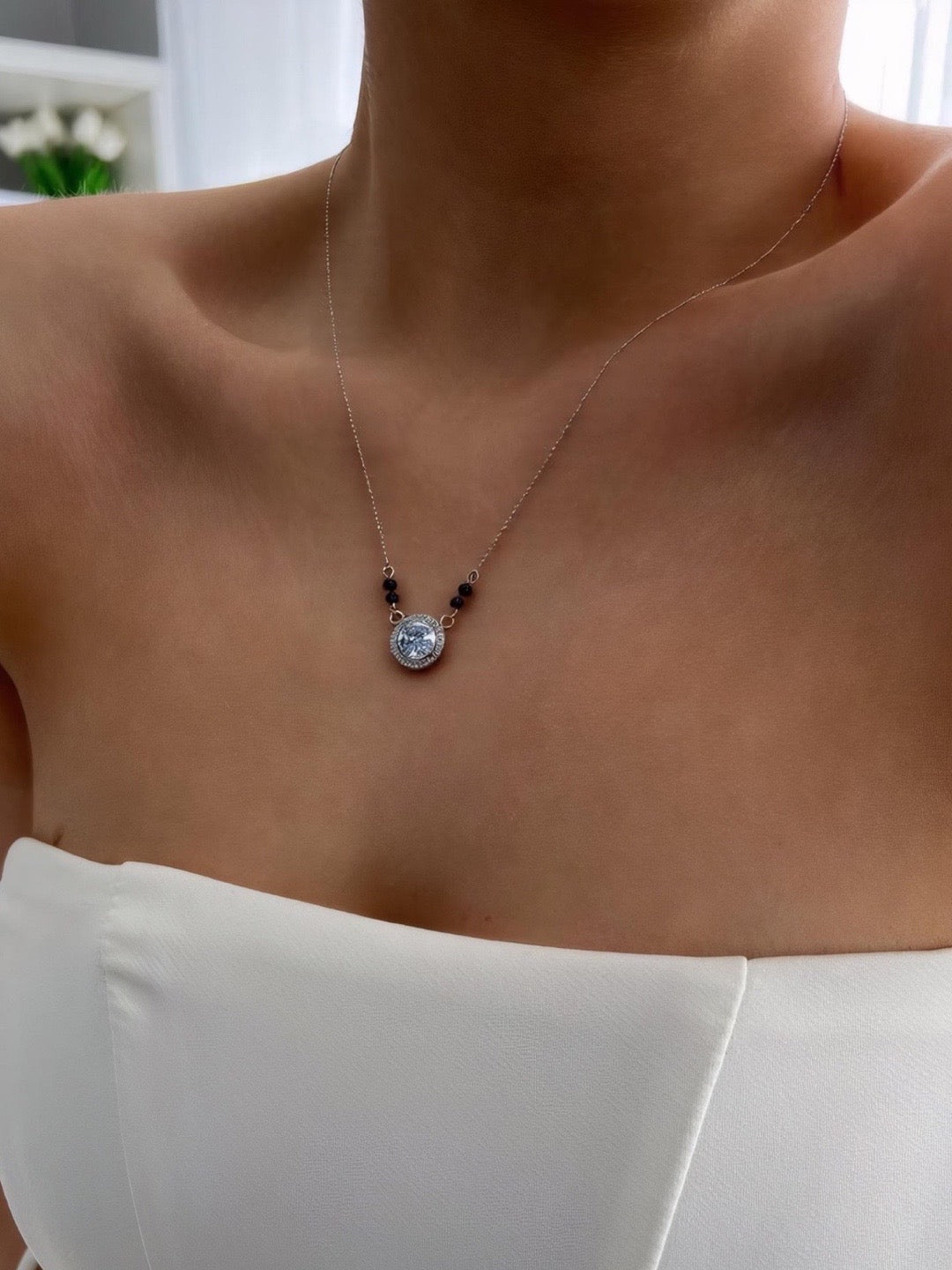 American Diamond Mangalsutra