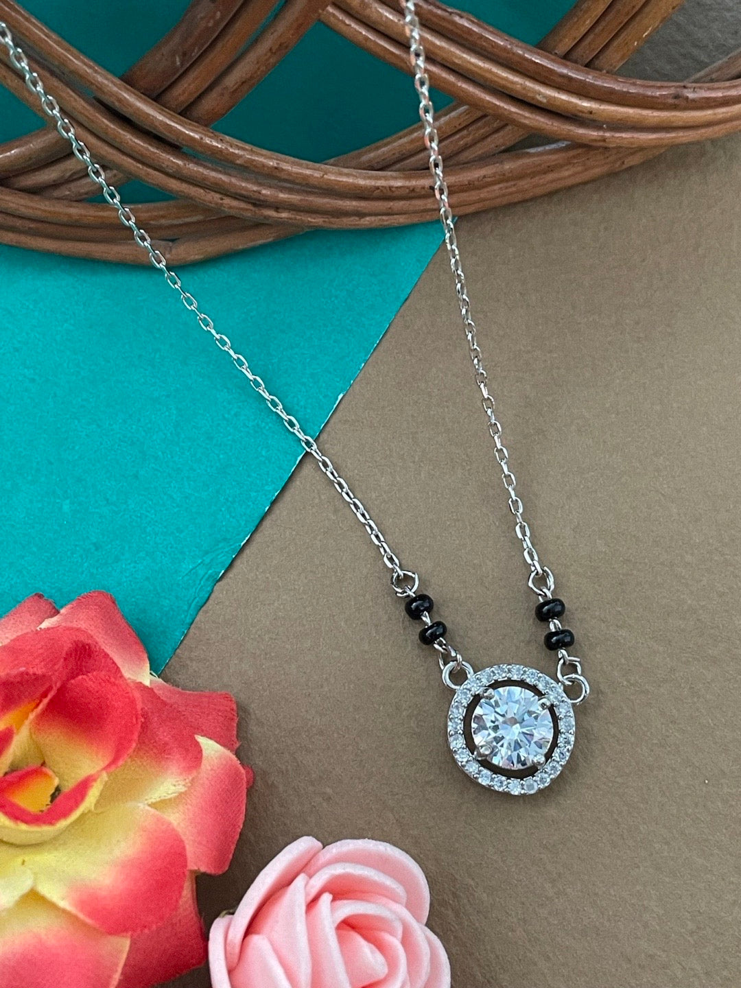 Silver-Plated Mangalsutra