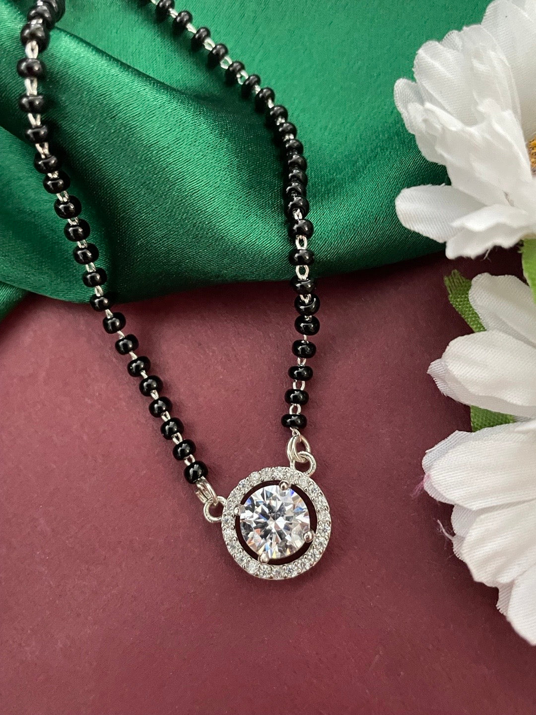 Silver-Plated Mangalsutra