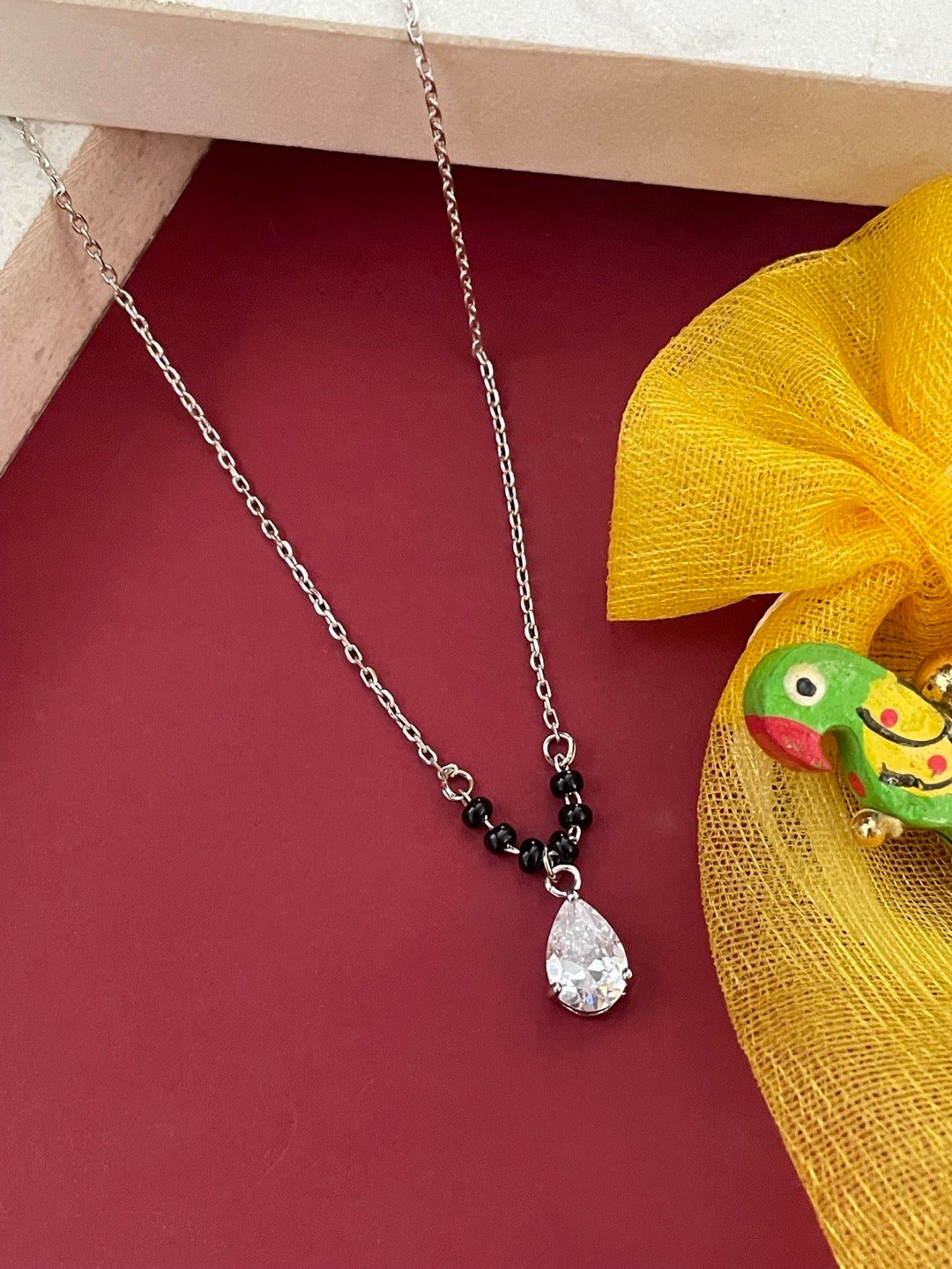 Silver-Plated Mangalsutra