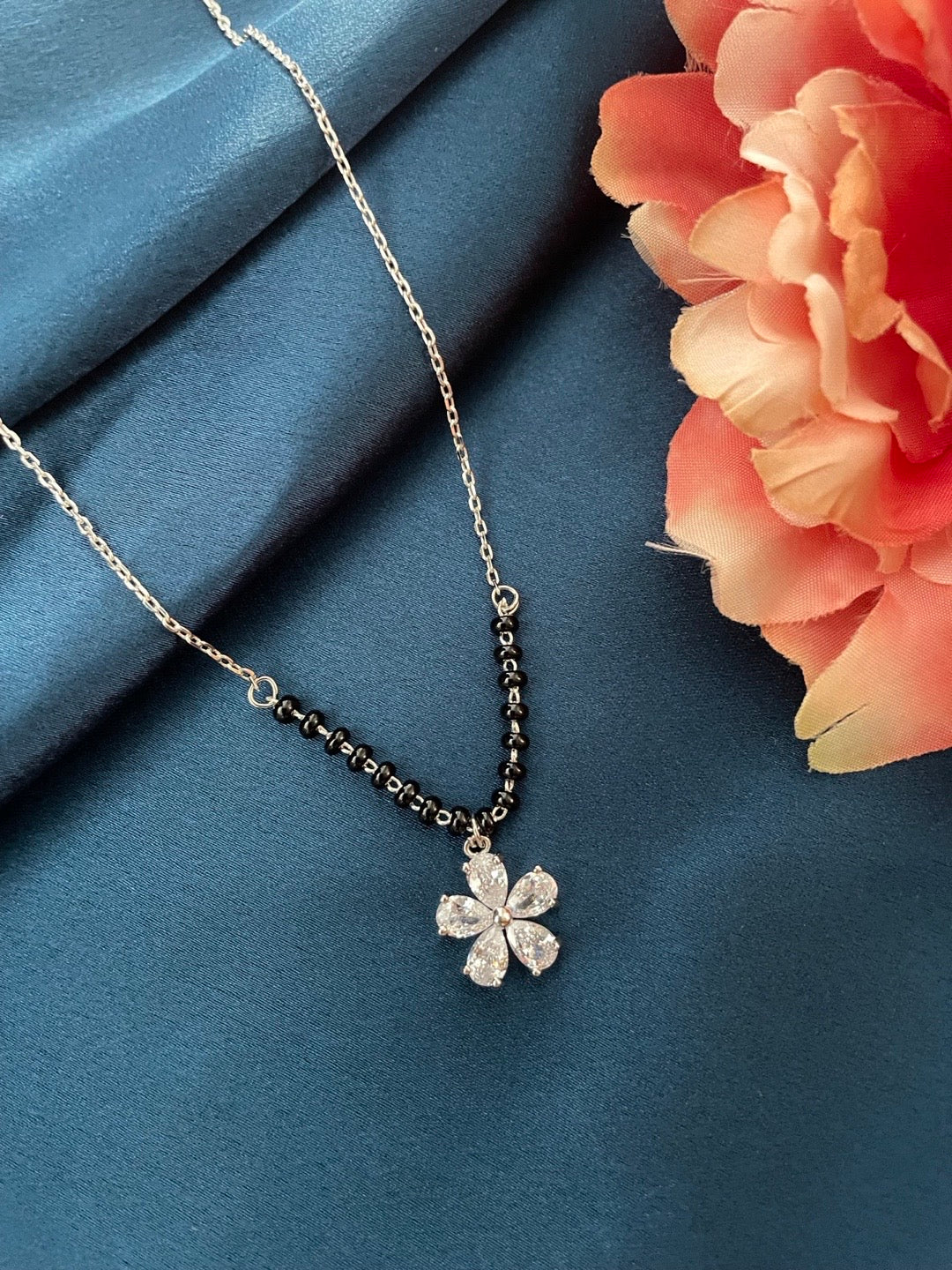Silver-Plated Mangalsutra