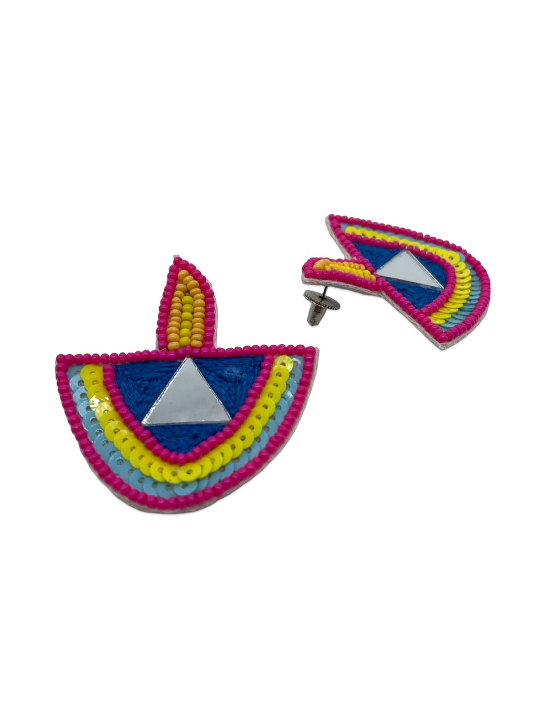 Party Wear Festive beaded earrings