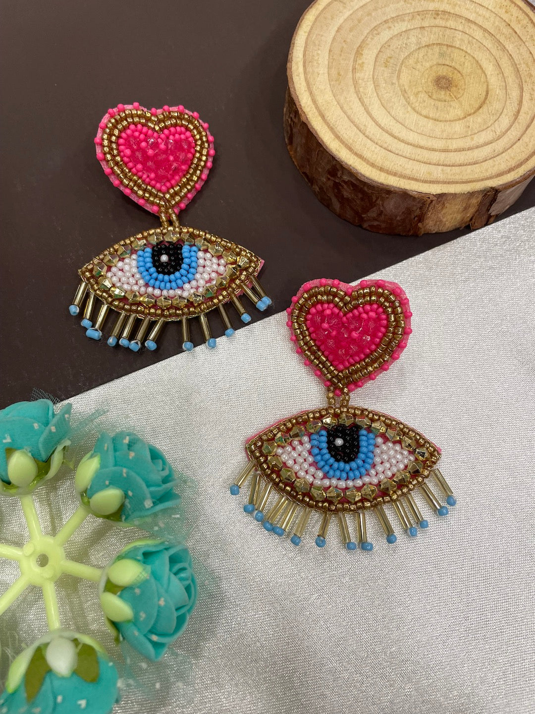 chunky Beaded earrings