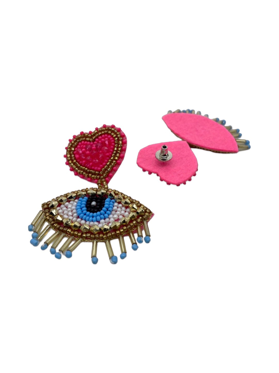 Party Wear Festive beaded earrings