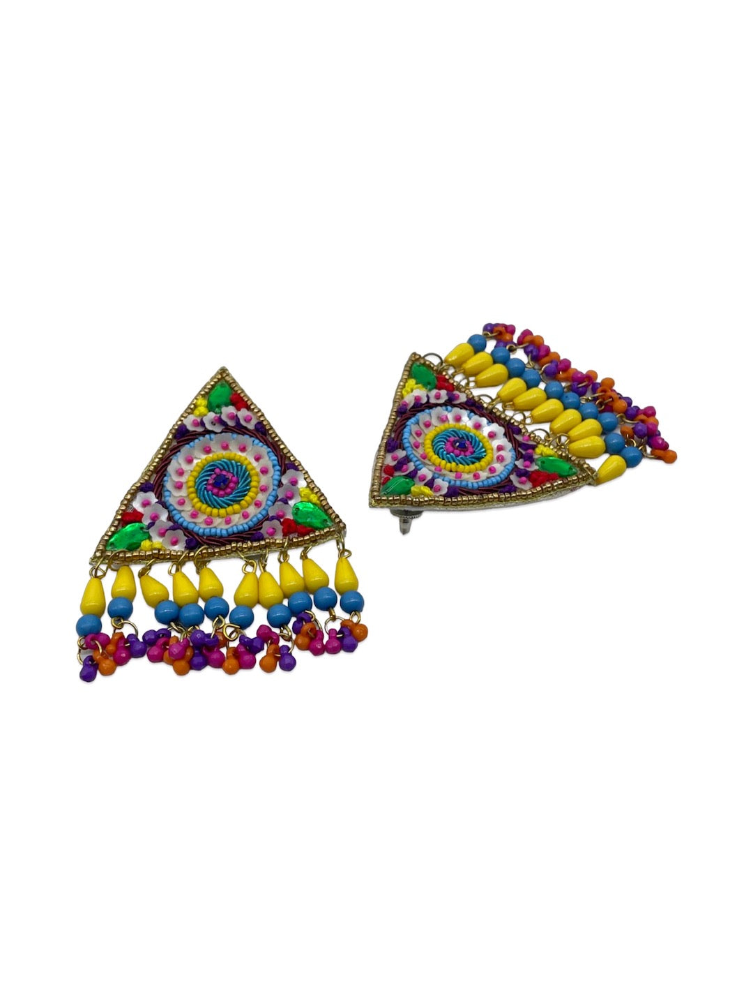 Party Wear Festive beaded earrings