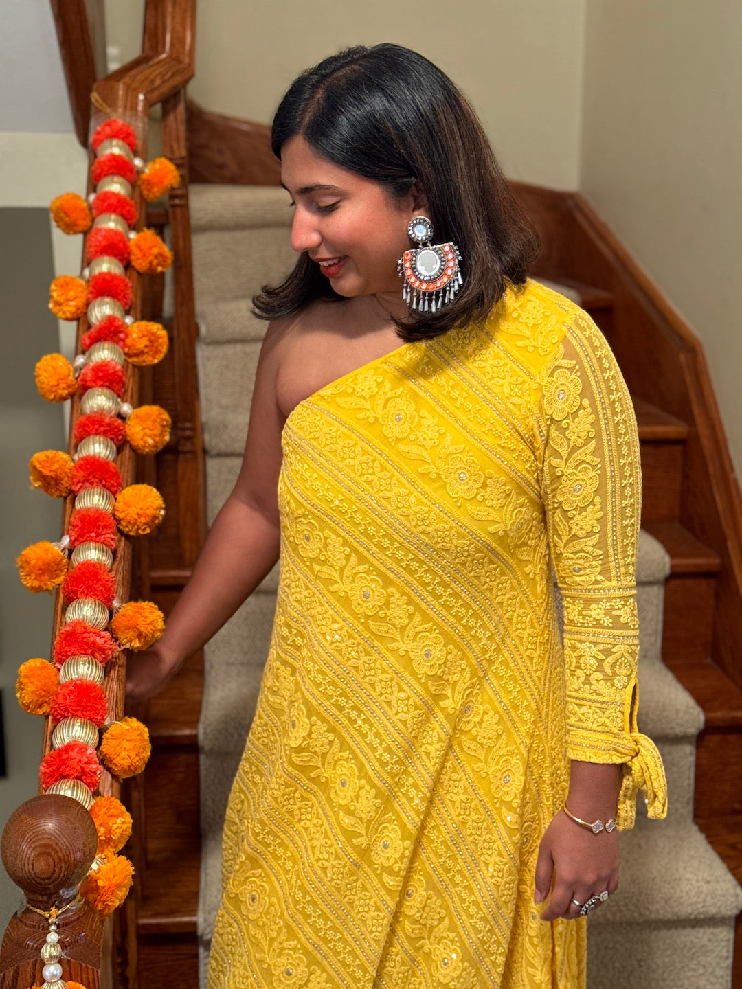 chunky Beaded earrings