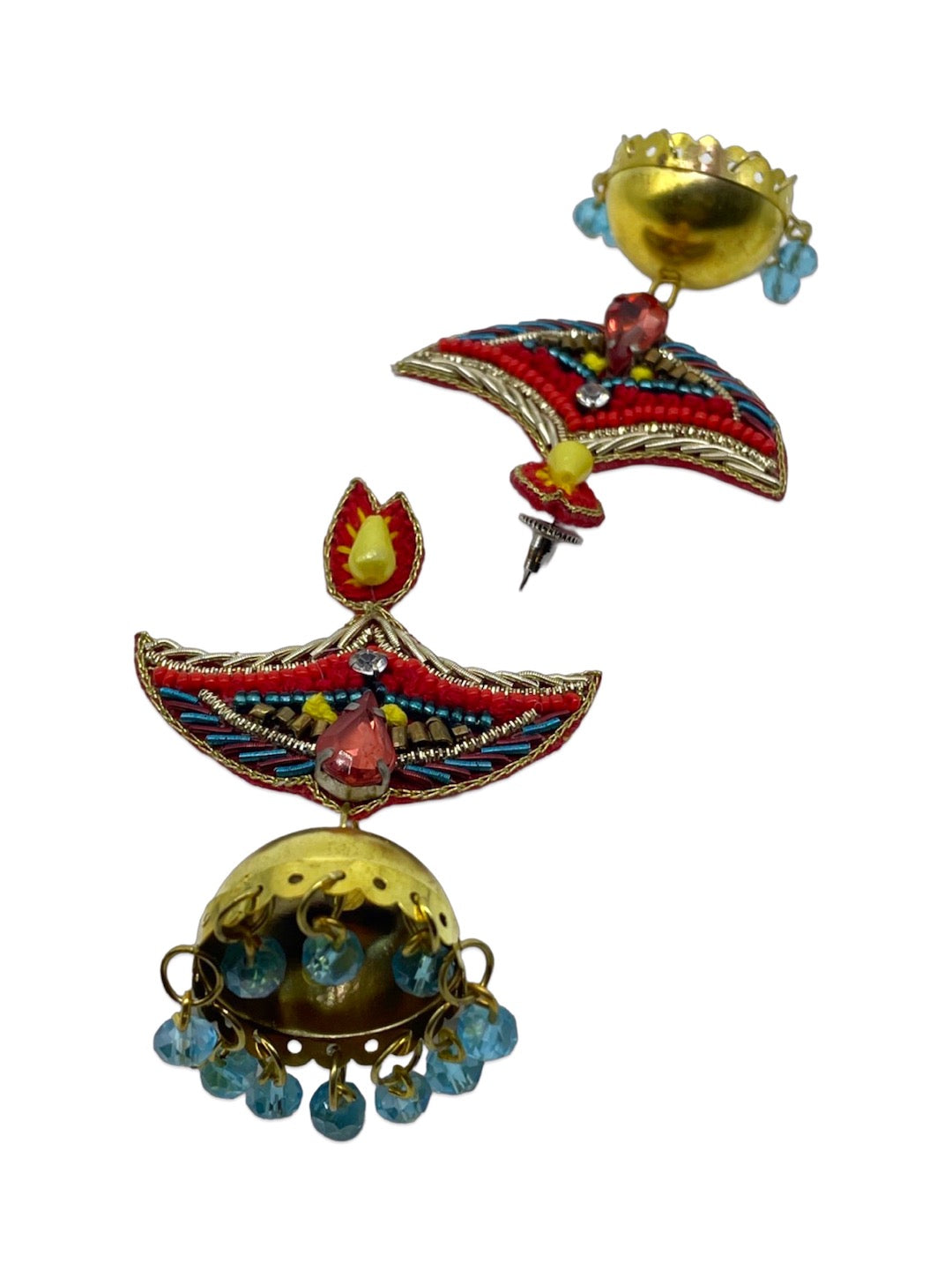 Party Wear Festive beaded earrings