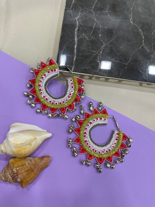 Big Beaded earrings