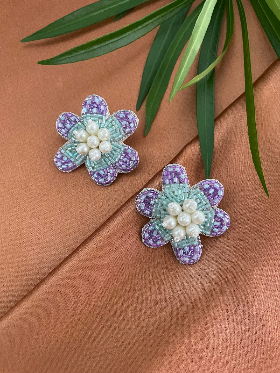 Handmade beaded earrings