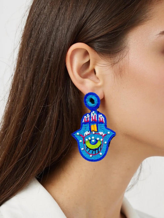 Big Beaded earrings