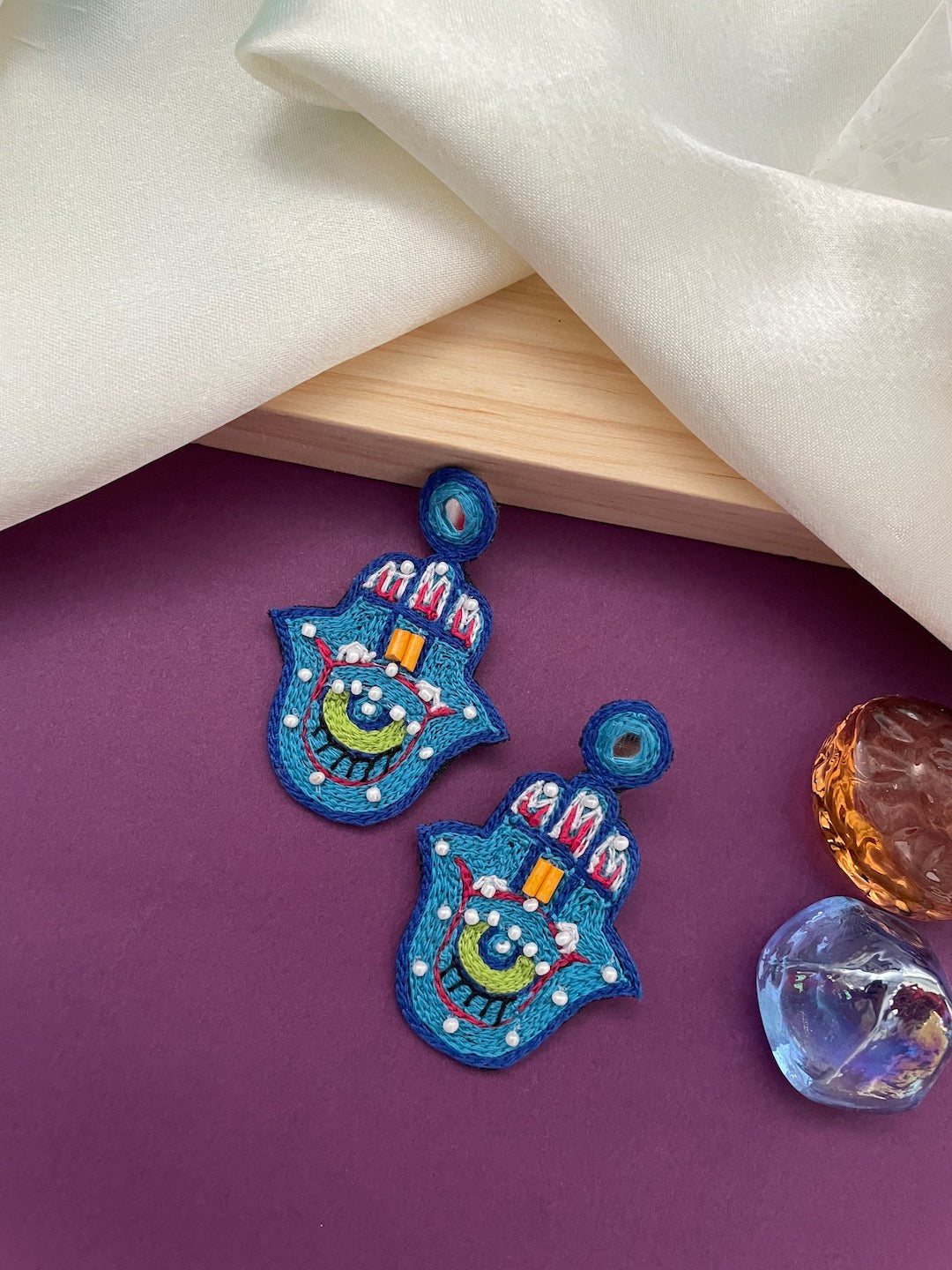 Handmade beaded earrings
