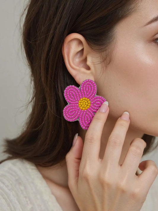 Big Beaded earrings