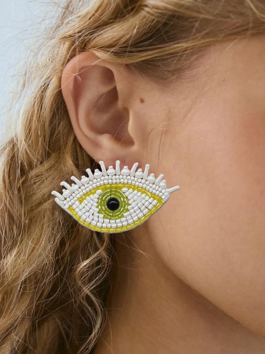 Big Beaded earrings