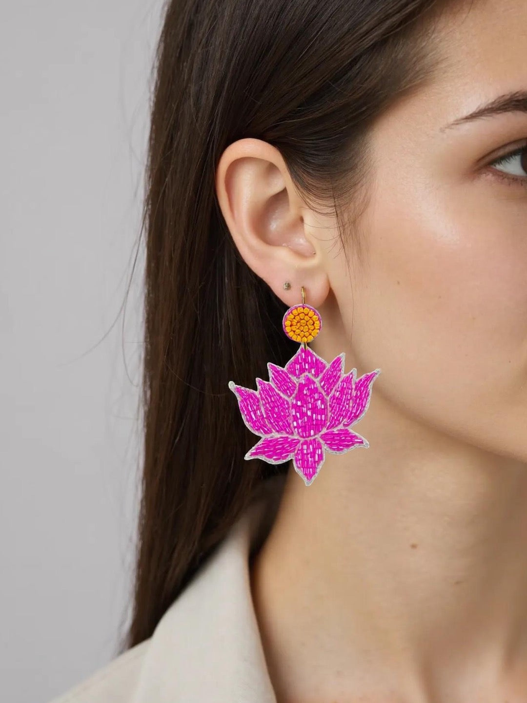 Big Beaded earrings
