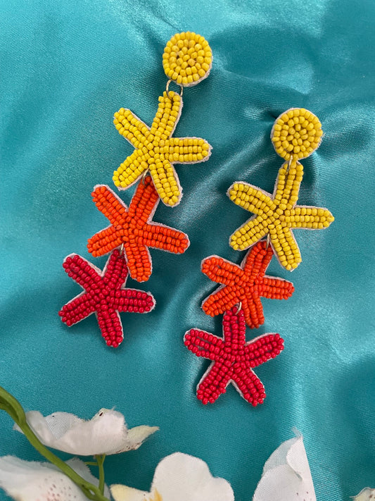 Big Beaded earrings