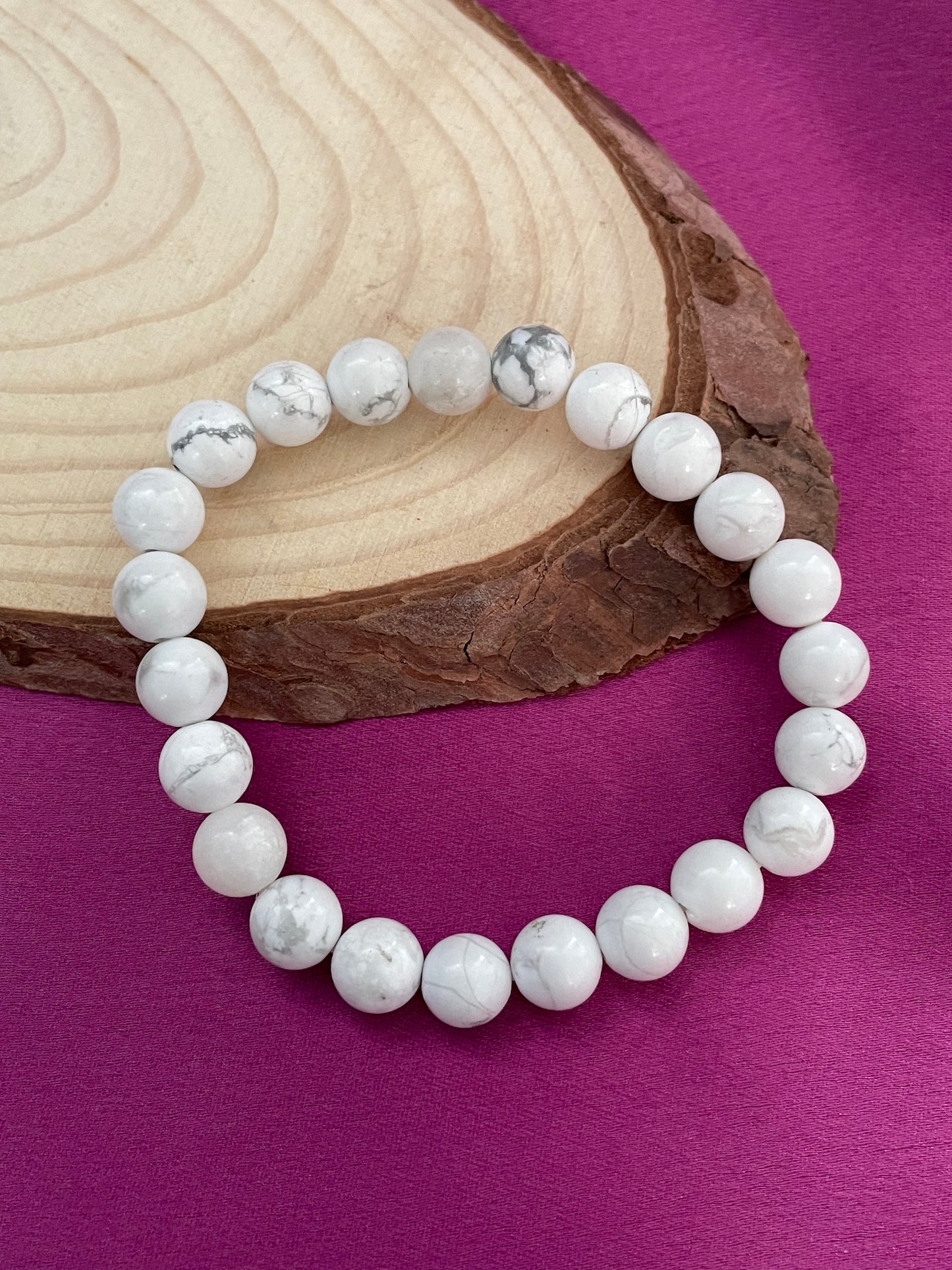 Howlite Rakhi Lumba Bracelet