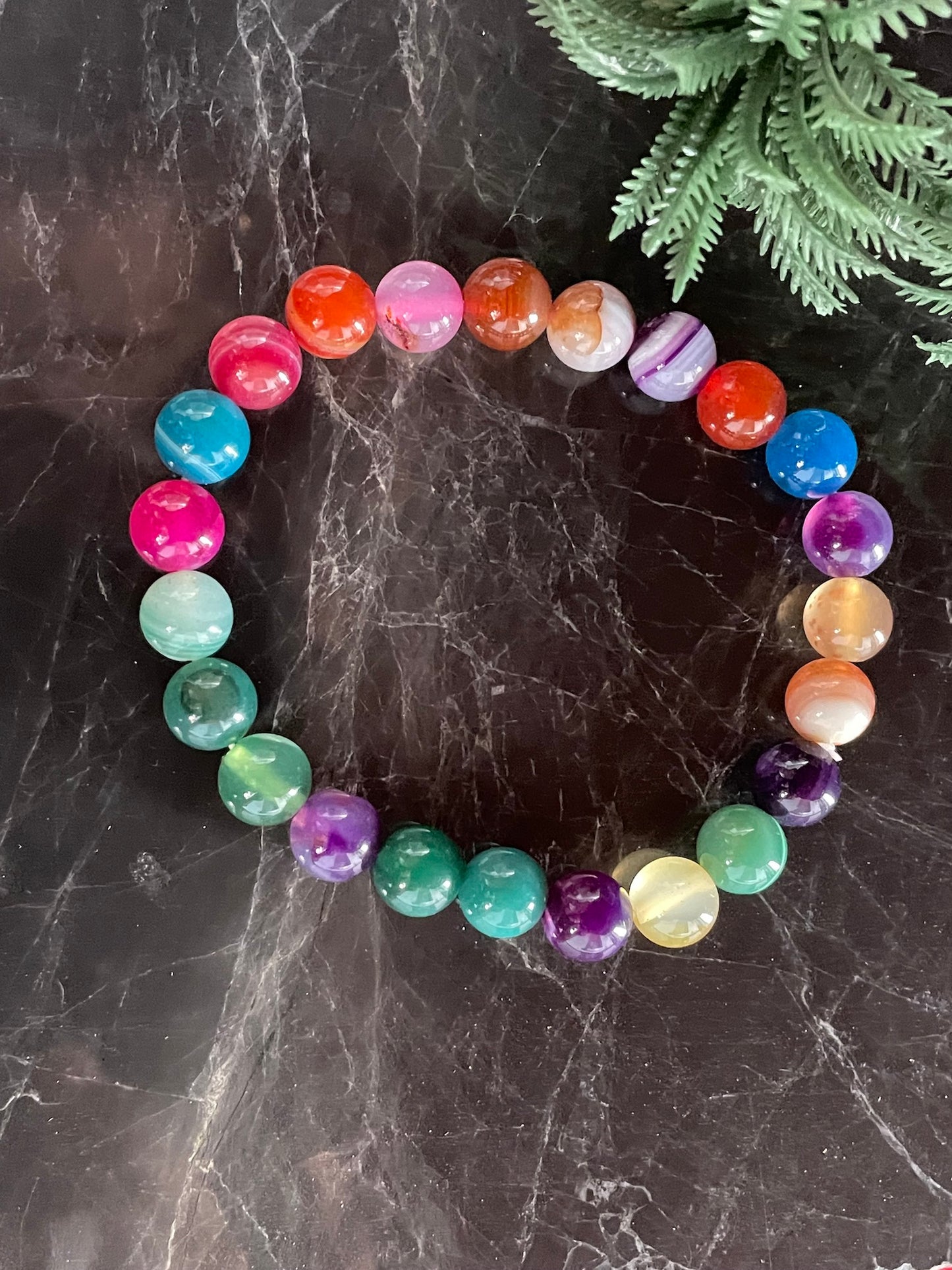 Agate Rakhi Lumba Bracelet