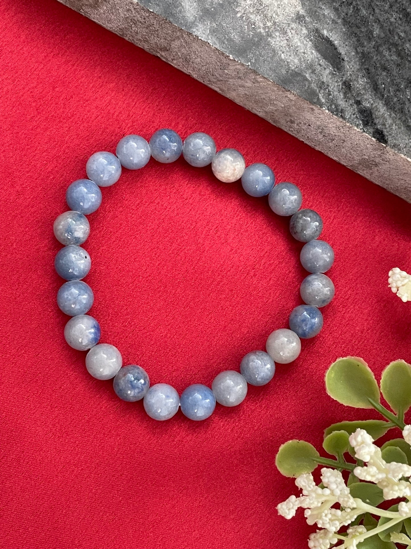 Chalcedony Rakhi Lumba Bracelet