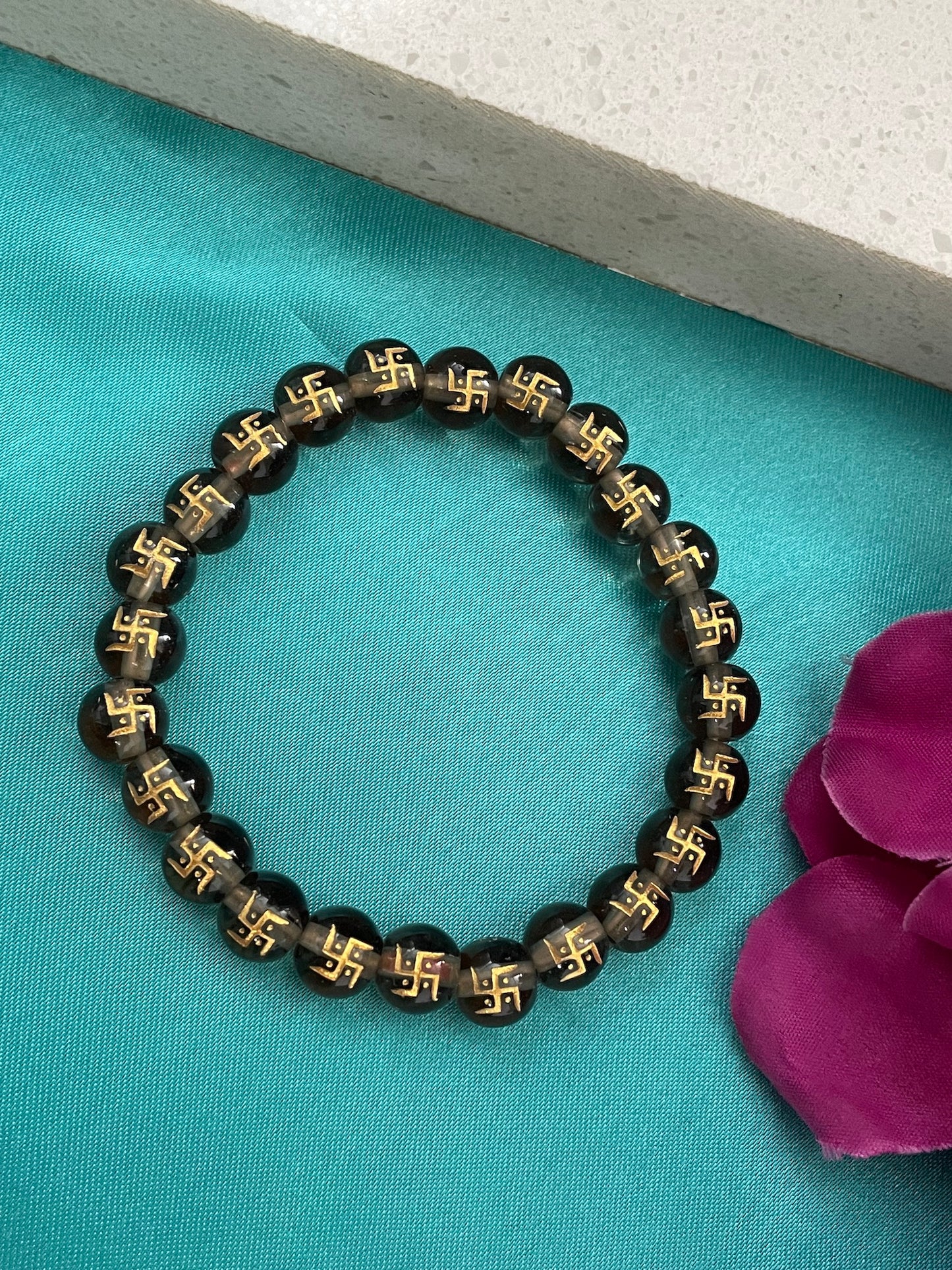 Crystal Rakhi Lumba Bracelet