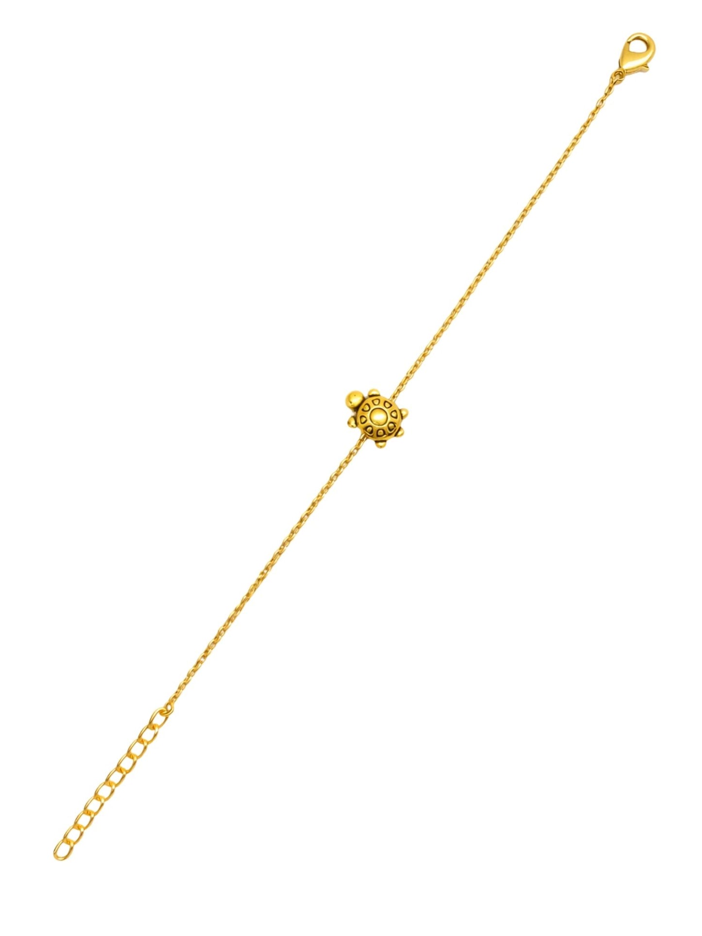 Gold Charm Chain Bracelet Women|Lumba Rakhi Bhabhi Sister