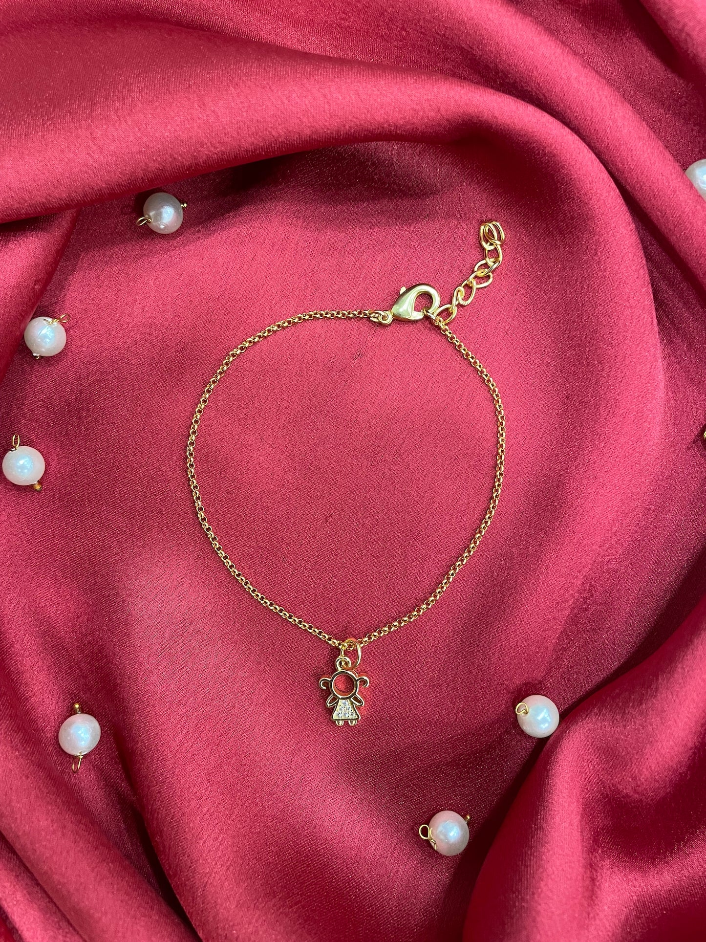 AD Doll Bracelet Lumba Rakhi