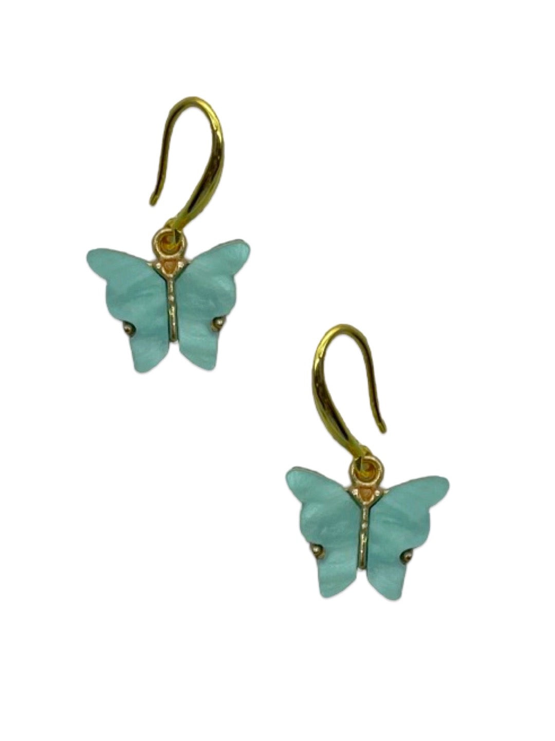 Mini Pista Butterfly Dangler Earrings