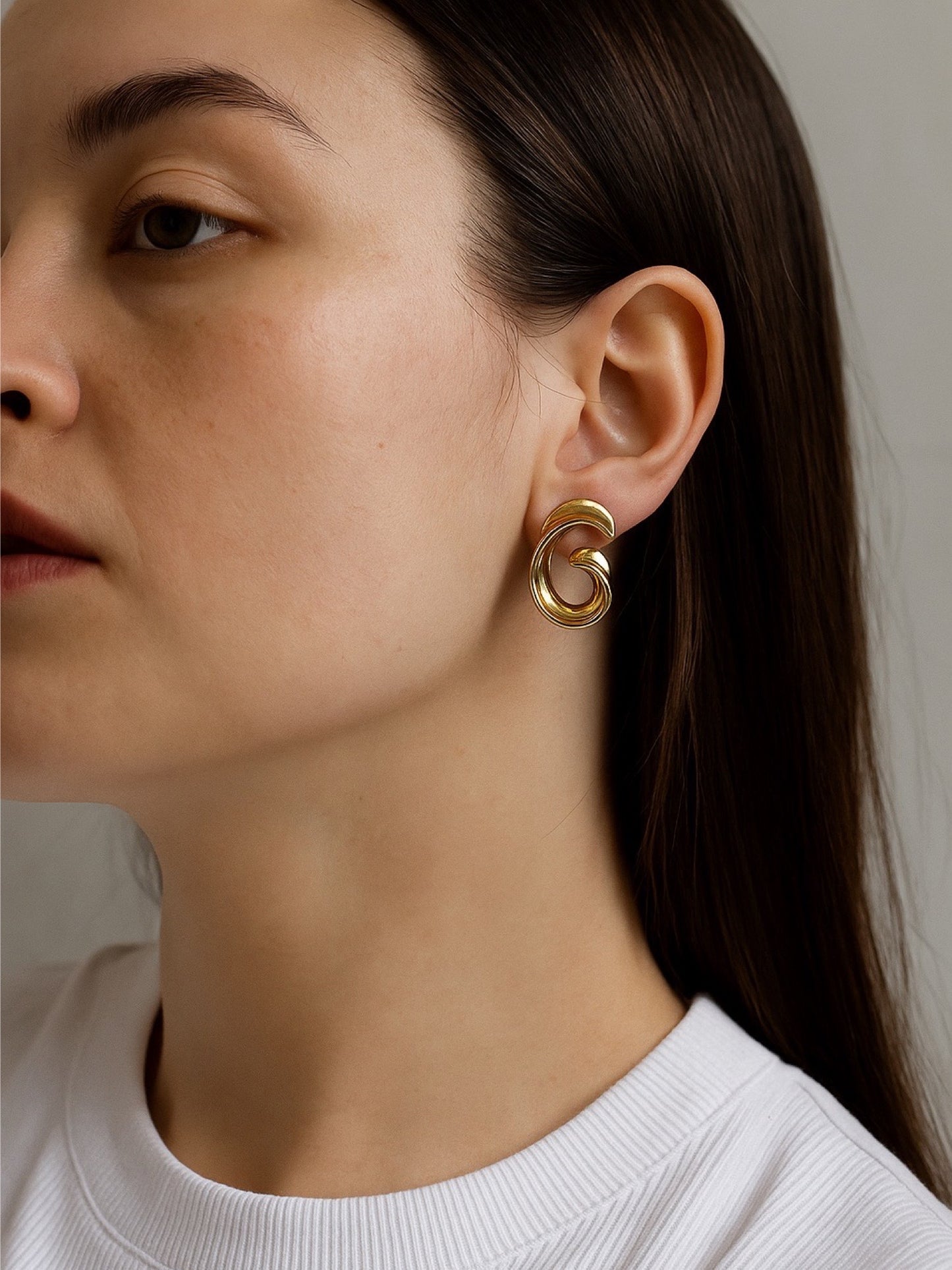 Geometric Shape Design Western Earrings