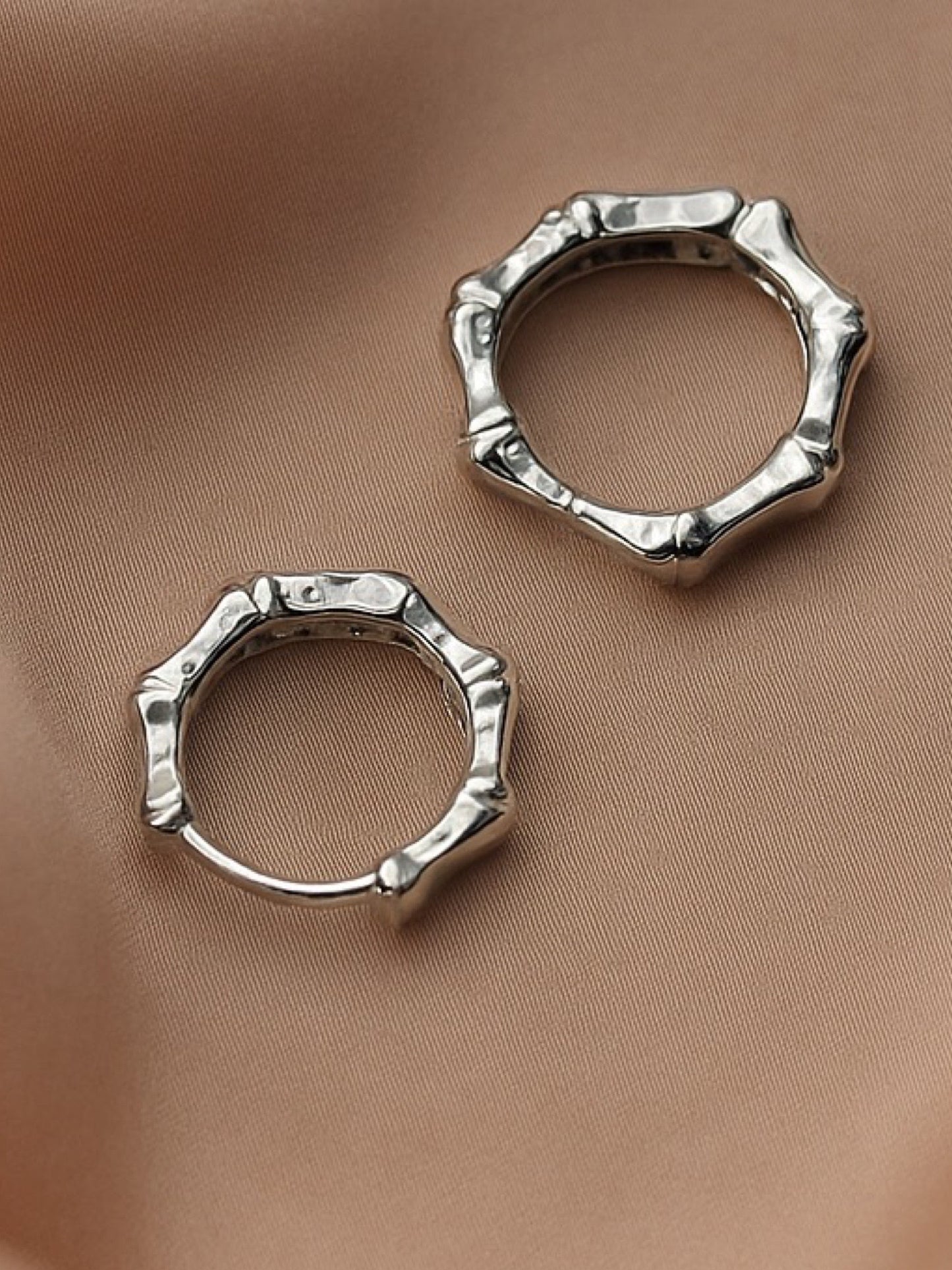 Small Hoop Bali Design Western Earrings