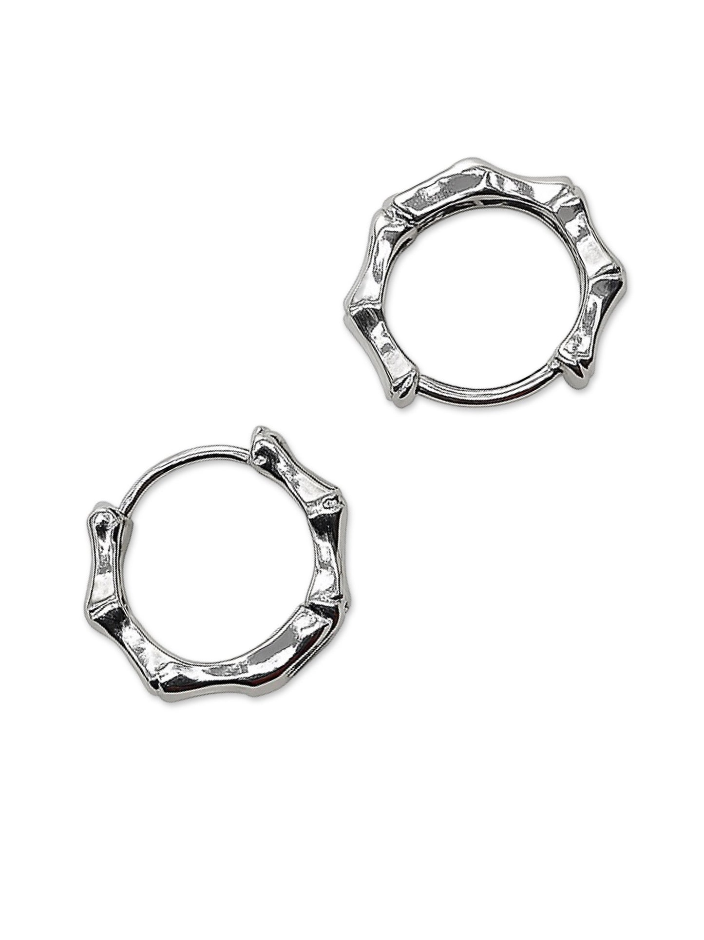 Small Hoop Bali Design Western Earrings