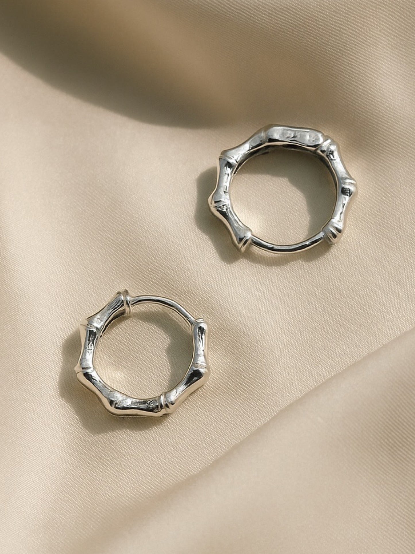 Small Hoop Bali Design Western Earrings