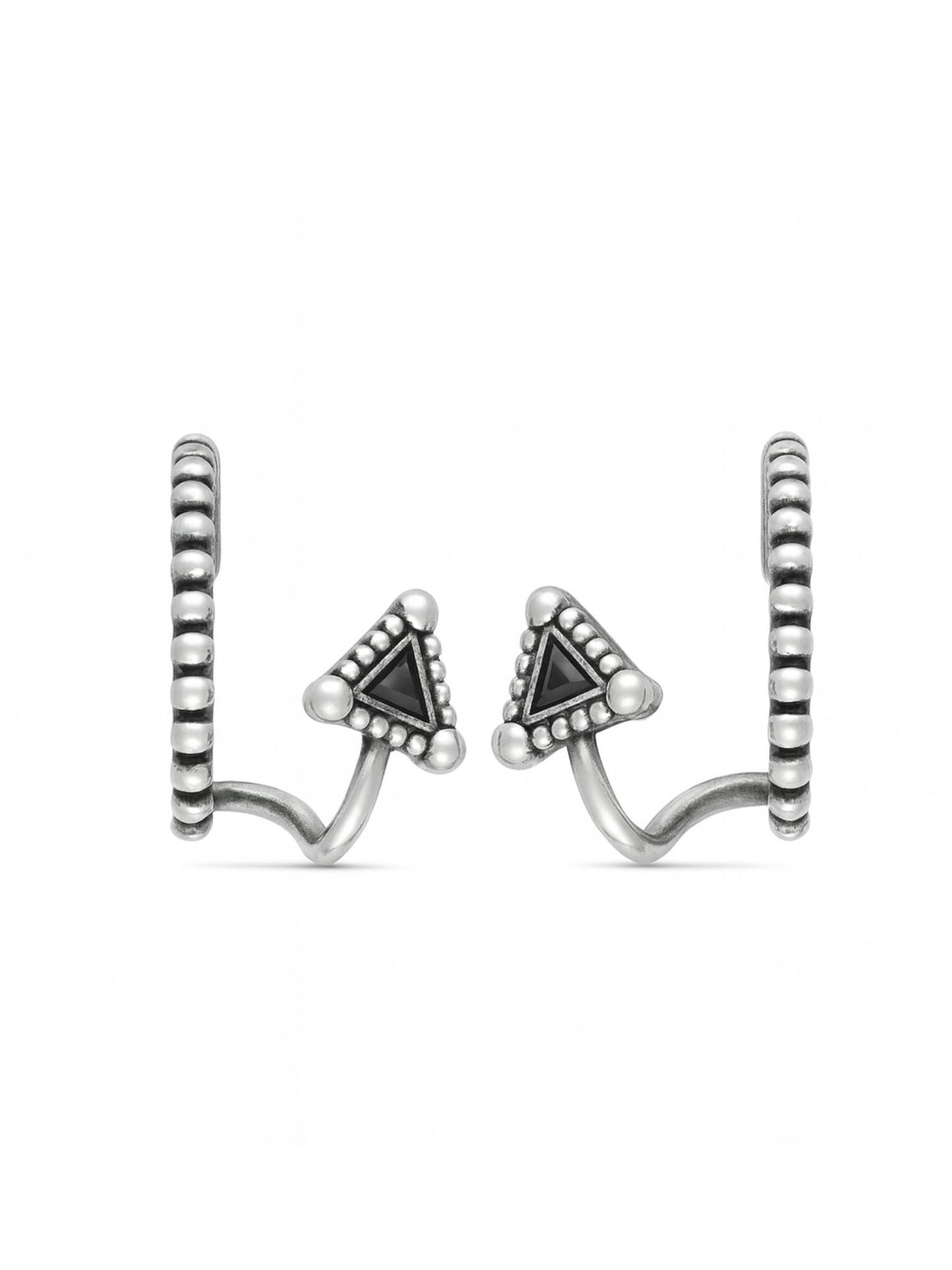Loop Cuff Afghani Jhumka Earrings Snake Shape Triangle Designs