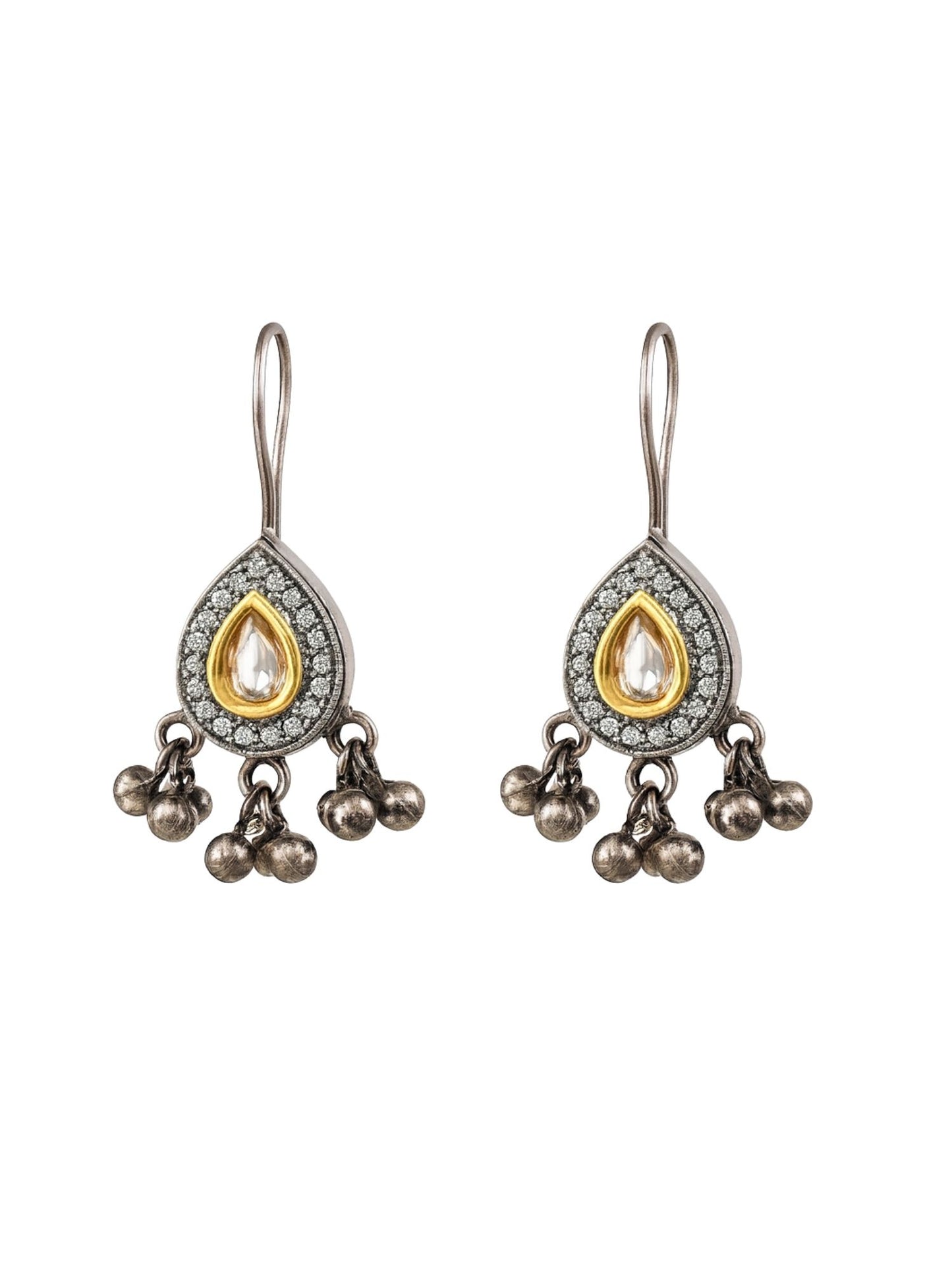 Dangler Afghani Jhumka Earrings Drop Designs With Ghungroo