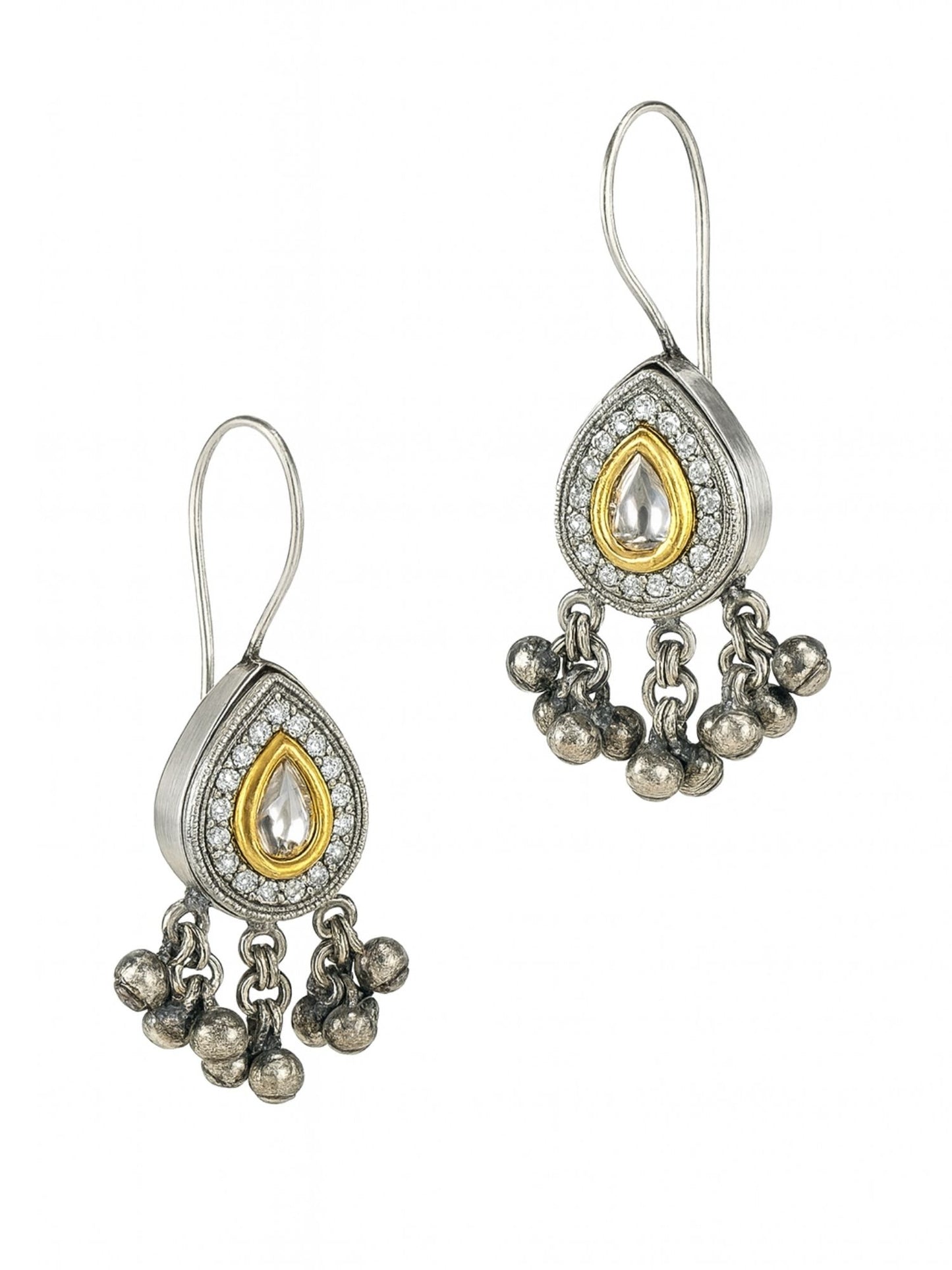 Dangler Afghani Jhumka Earrings Drop Designs With Ghungroo