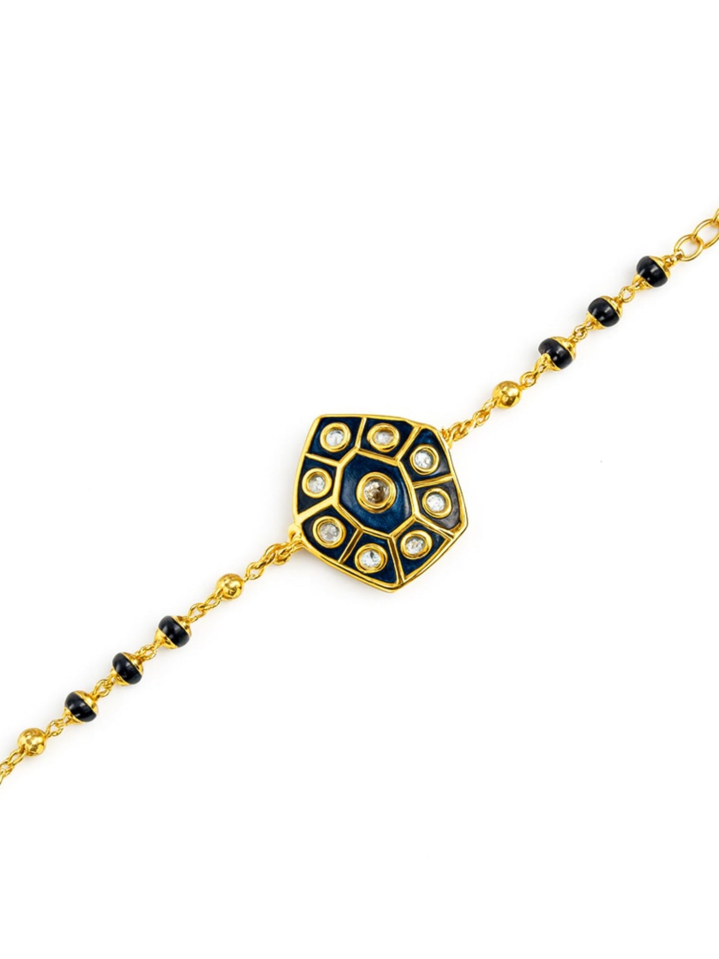Kundan Mangalsutra Bracelet