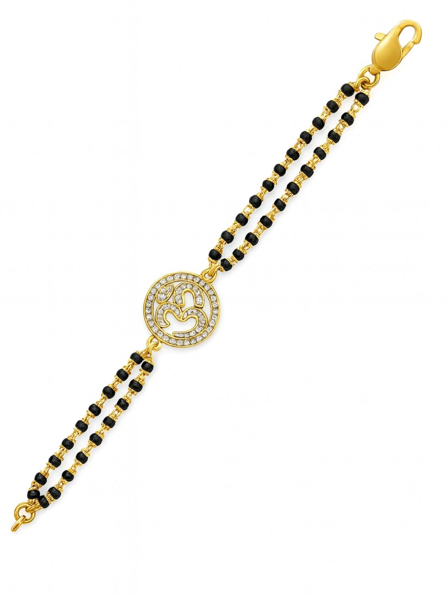 American Diamond OM Mangalsutra Bracelet