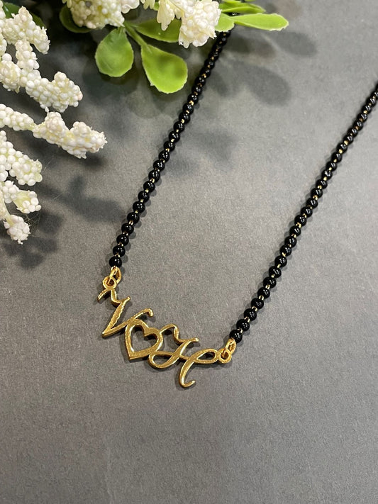 Custom Letter Necklace With 2 Initials And A Mini Heart Pendant